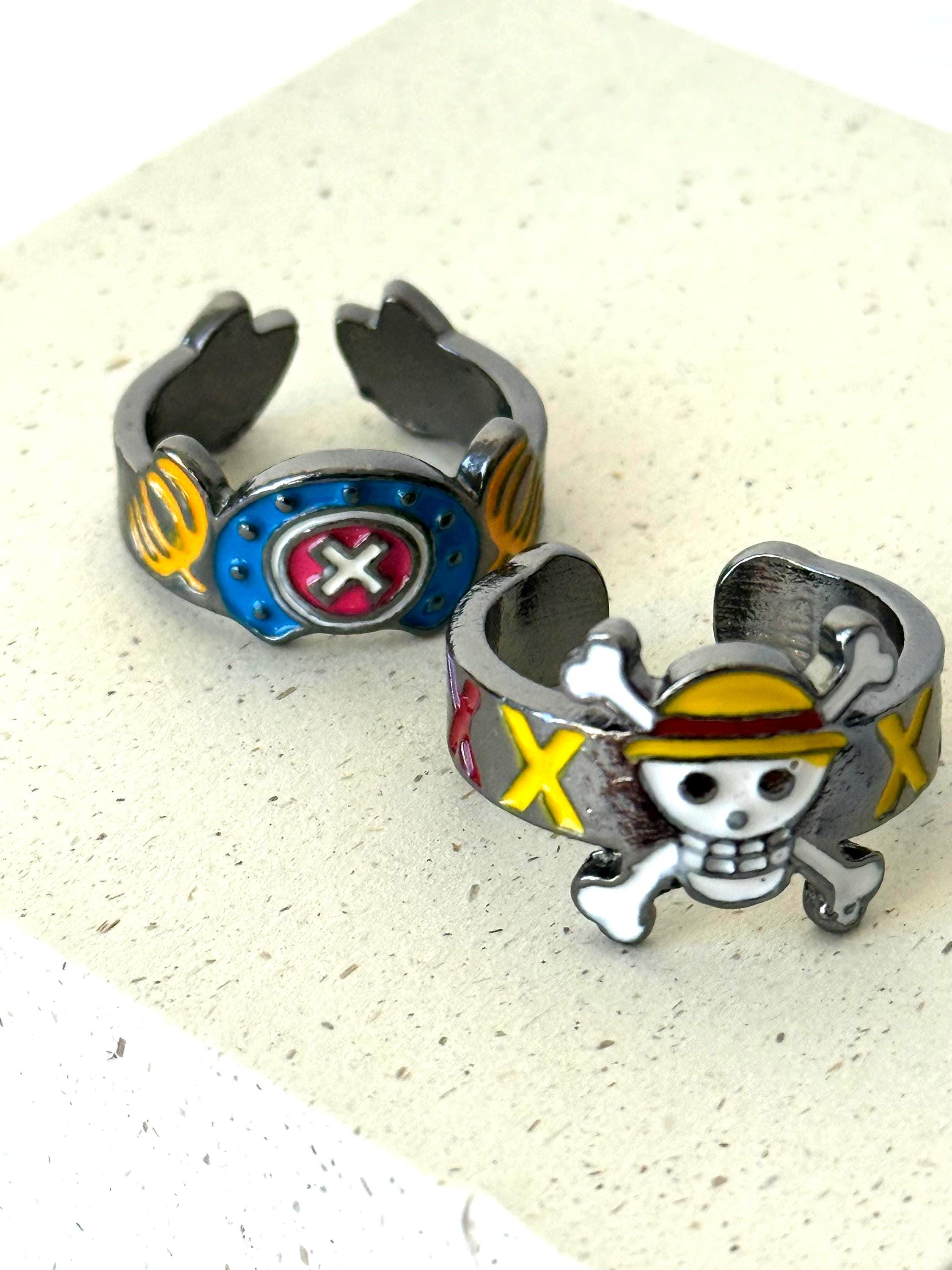 Once Piece Pirate Skull Ring