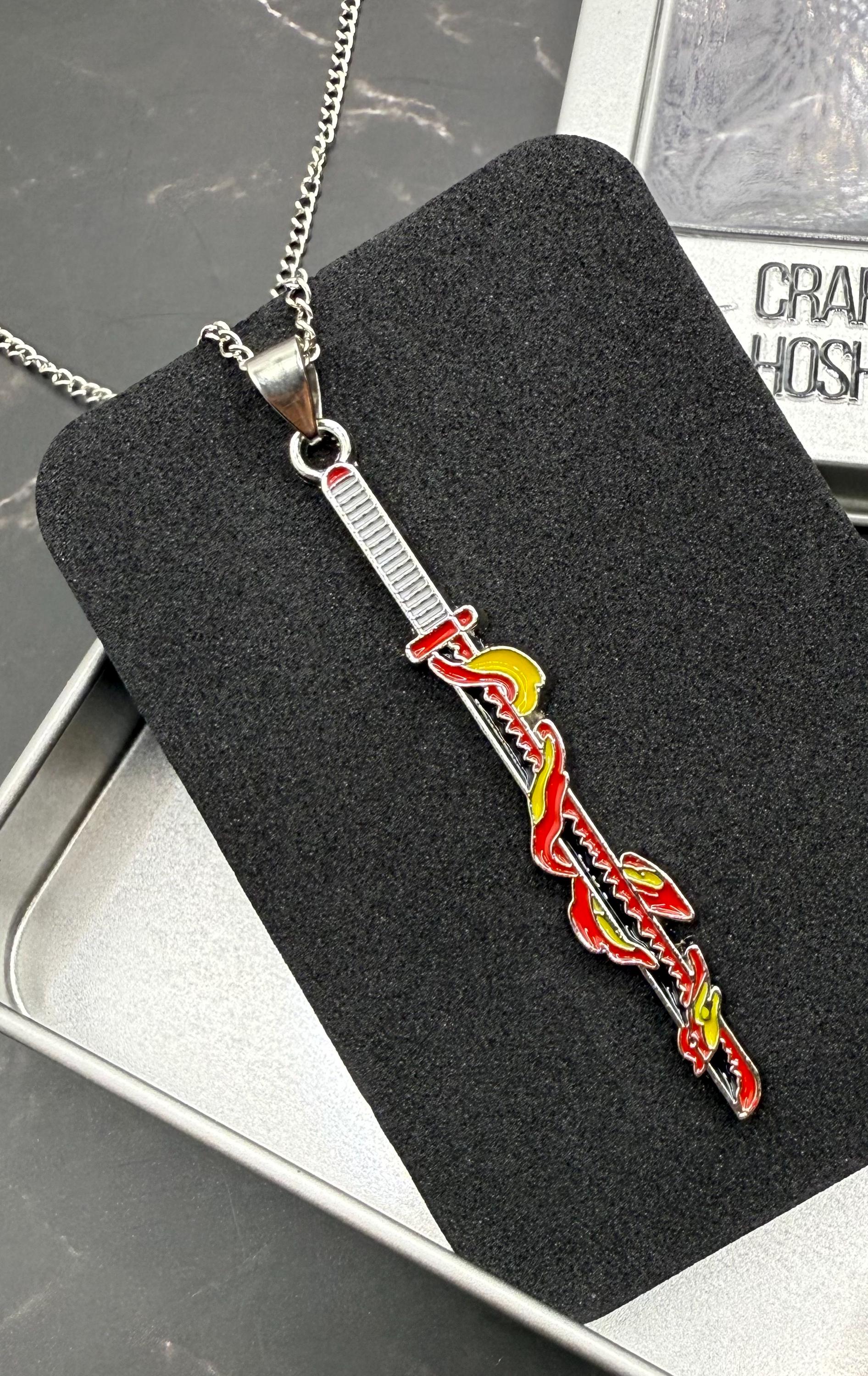 Demon Slayer Sword Necklace
