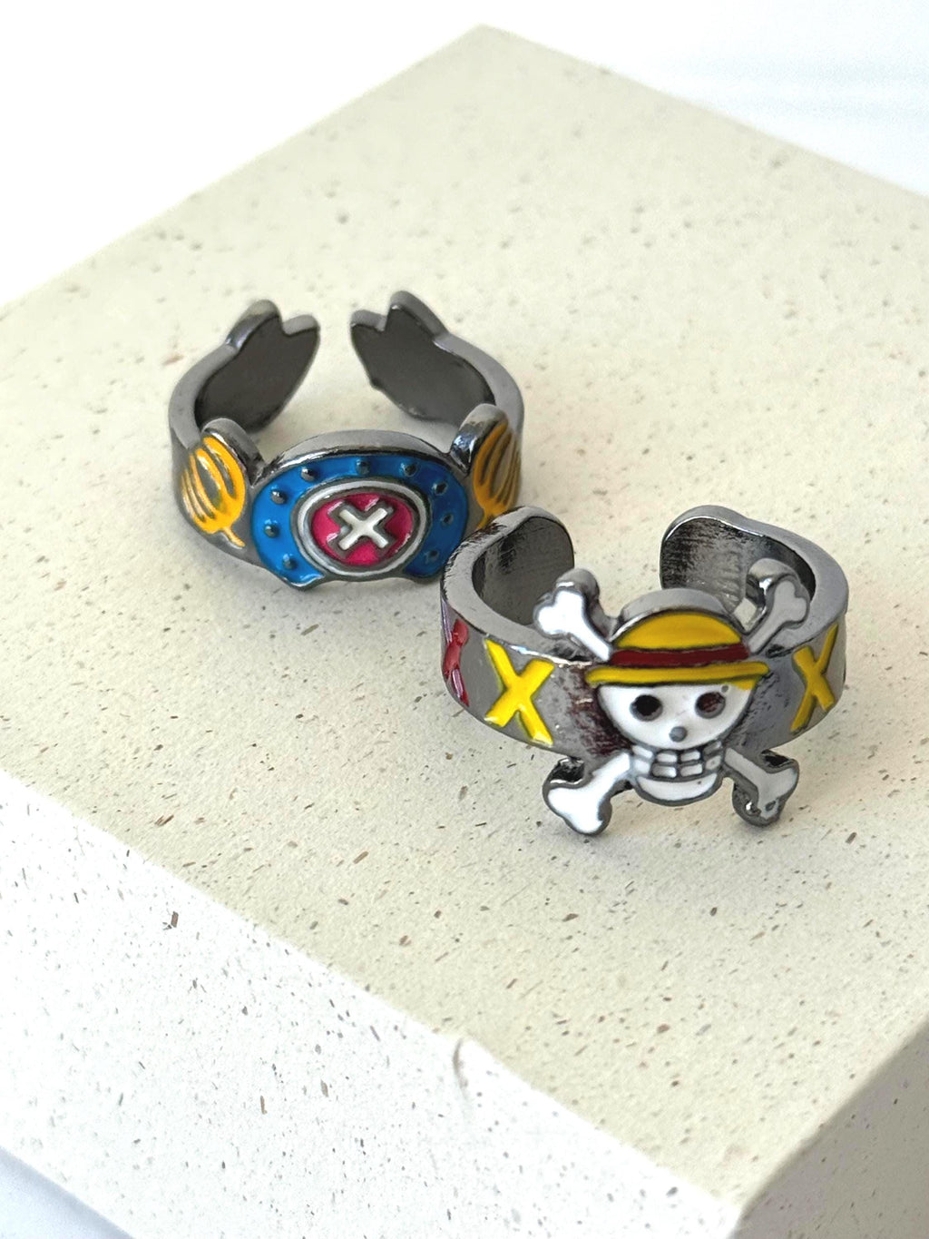 Once Piece Pirate Skull Ring