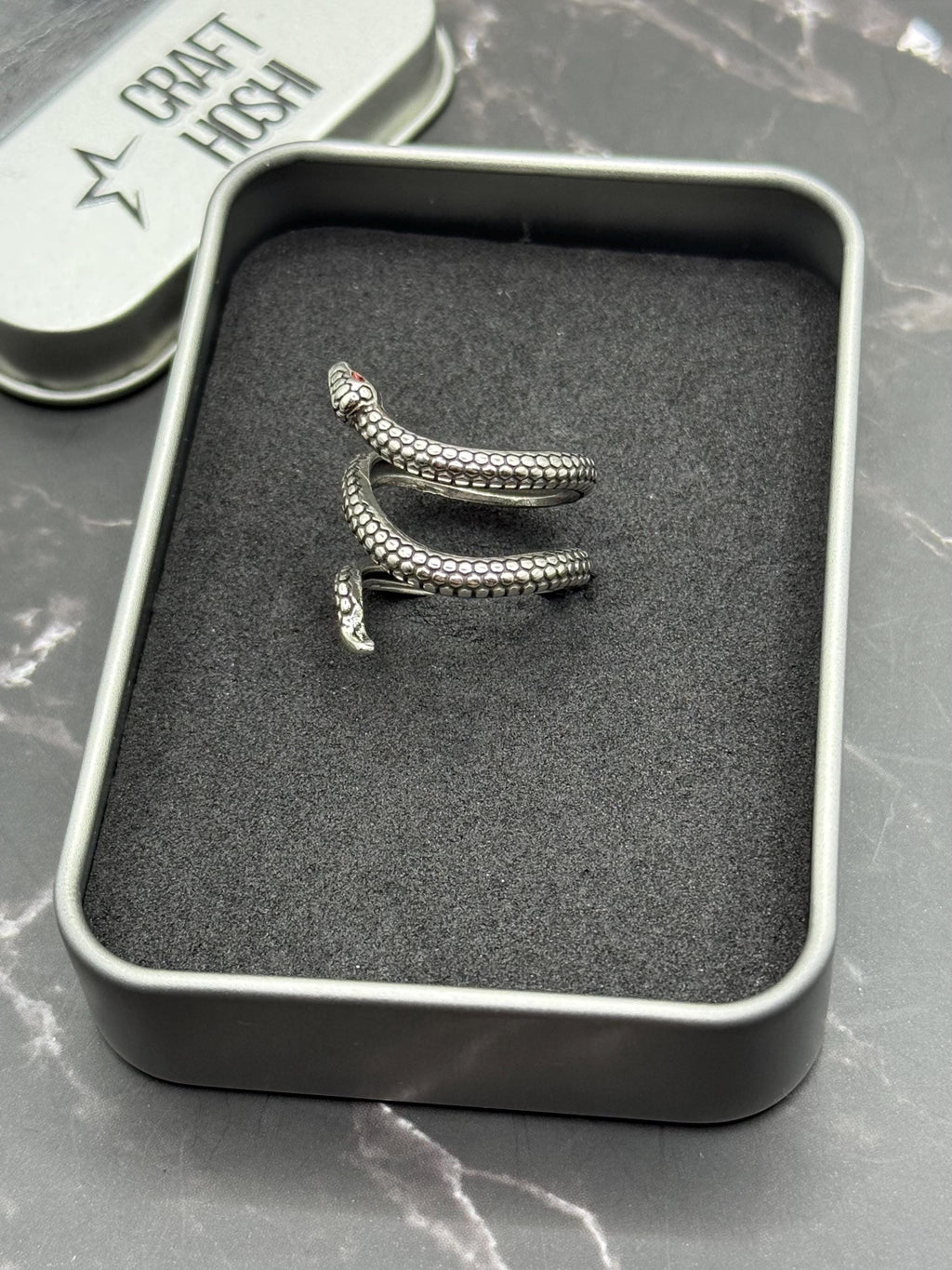 Demon Slayer Obanai Snake Ring