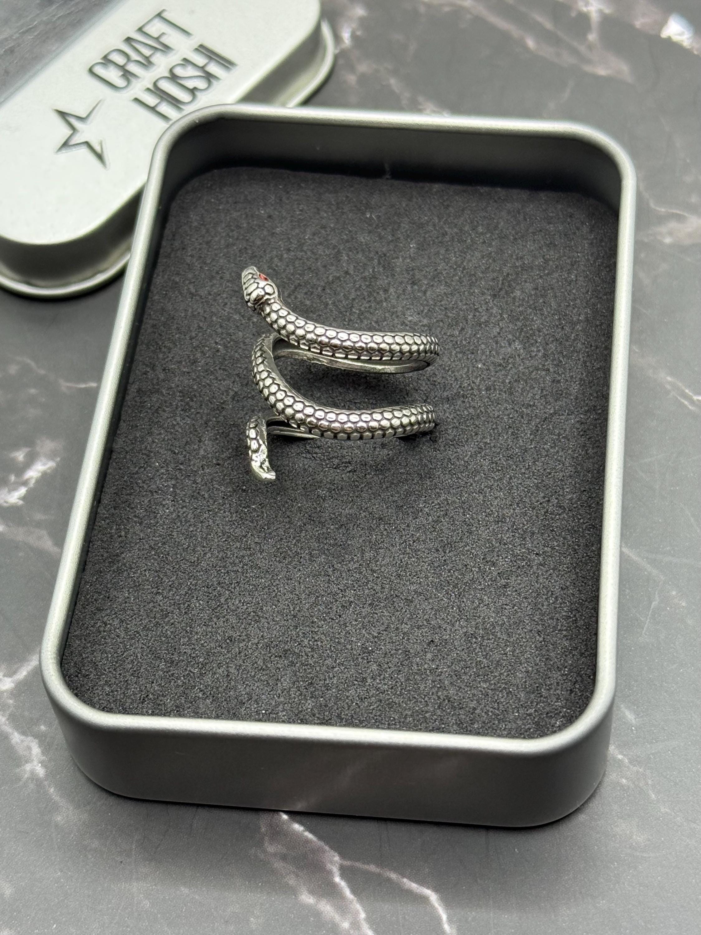 Demon Slayer Obanai Snake Ring