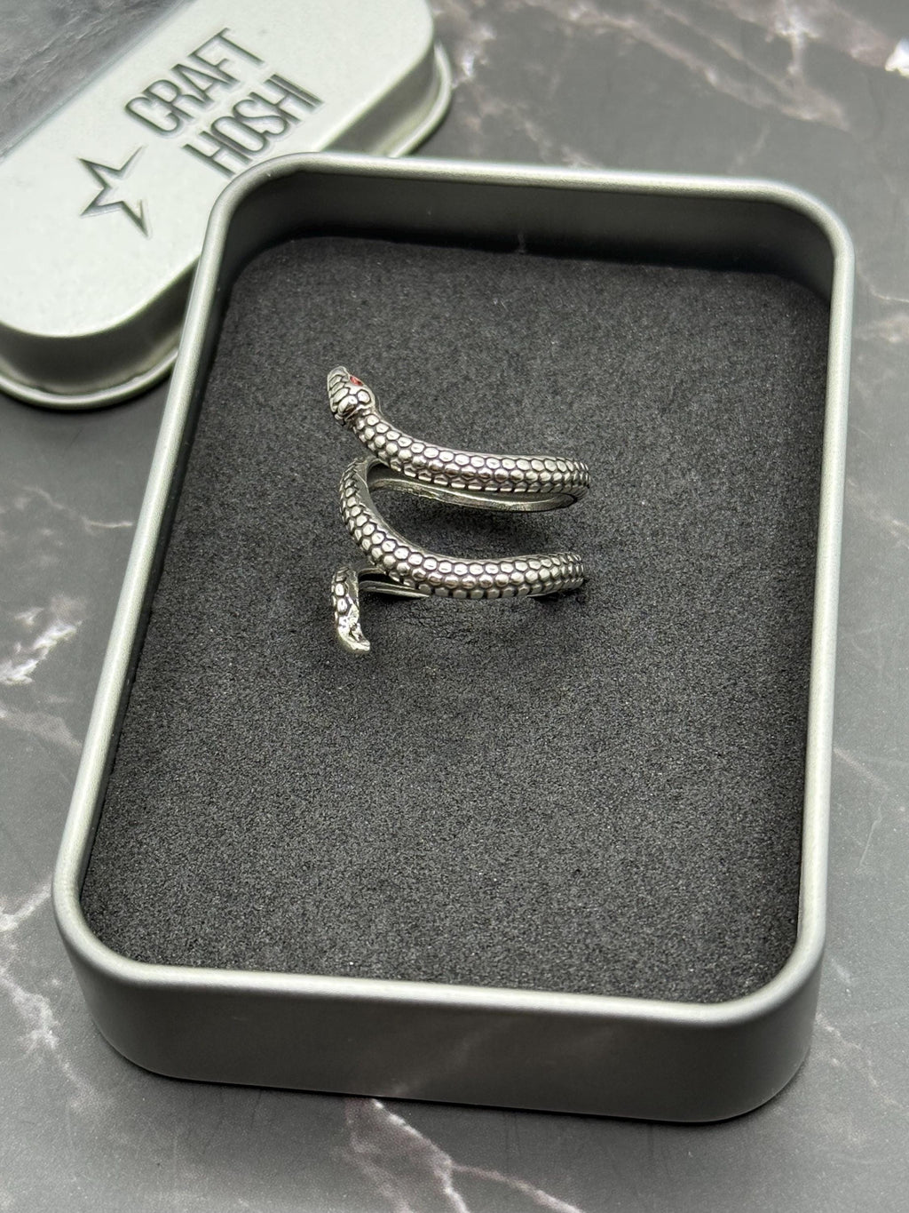 Demon Slayer Obanai Snake Ring