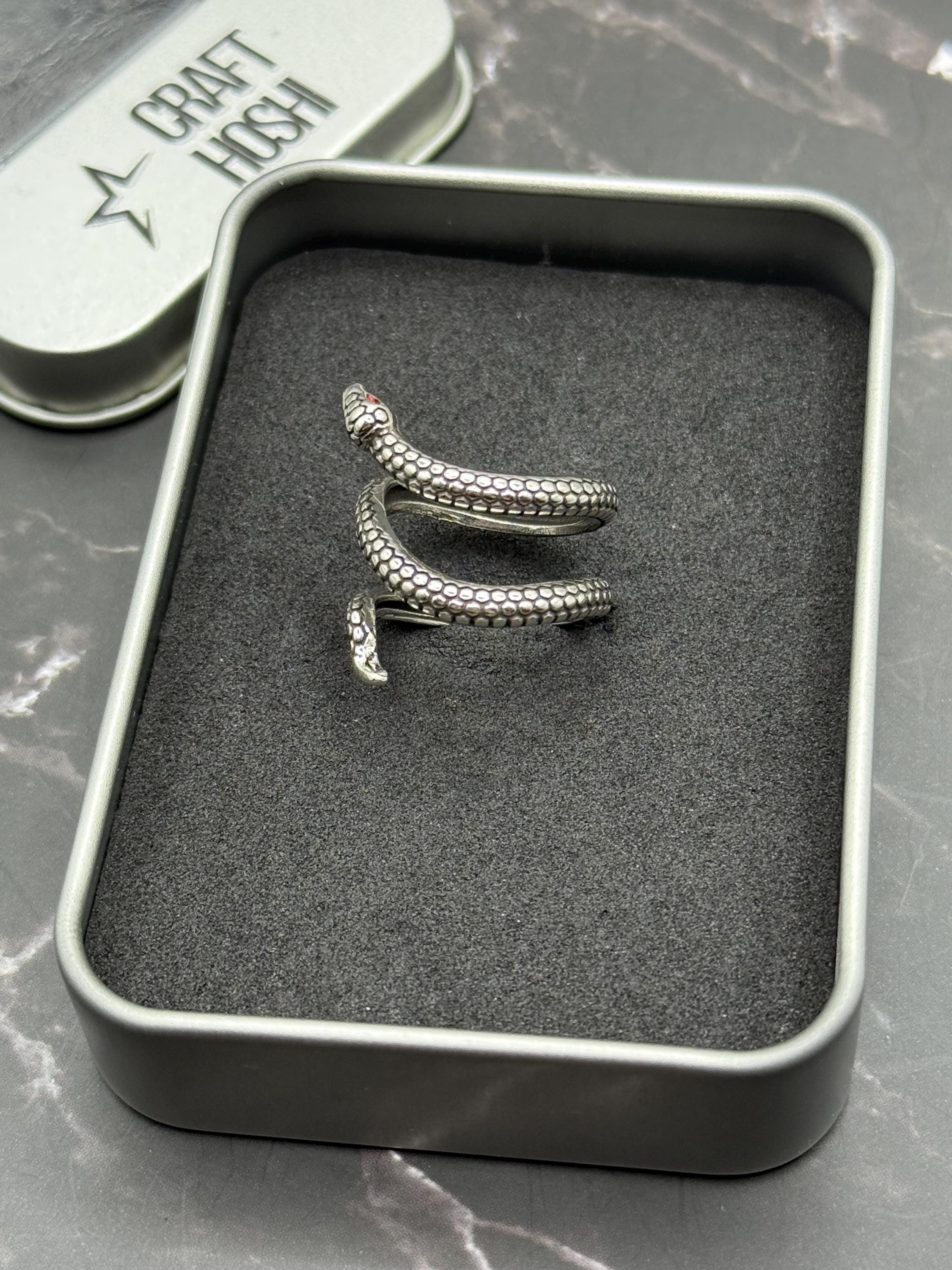 Demon Slayer Obanai Snake Ring