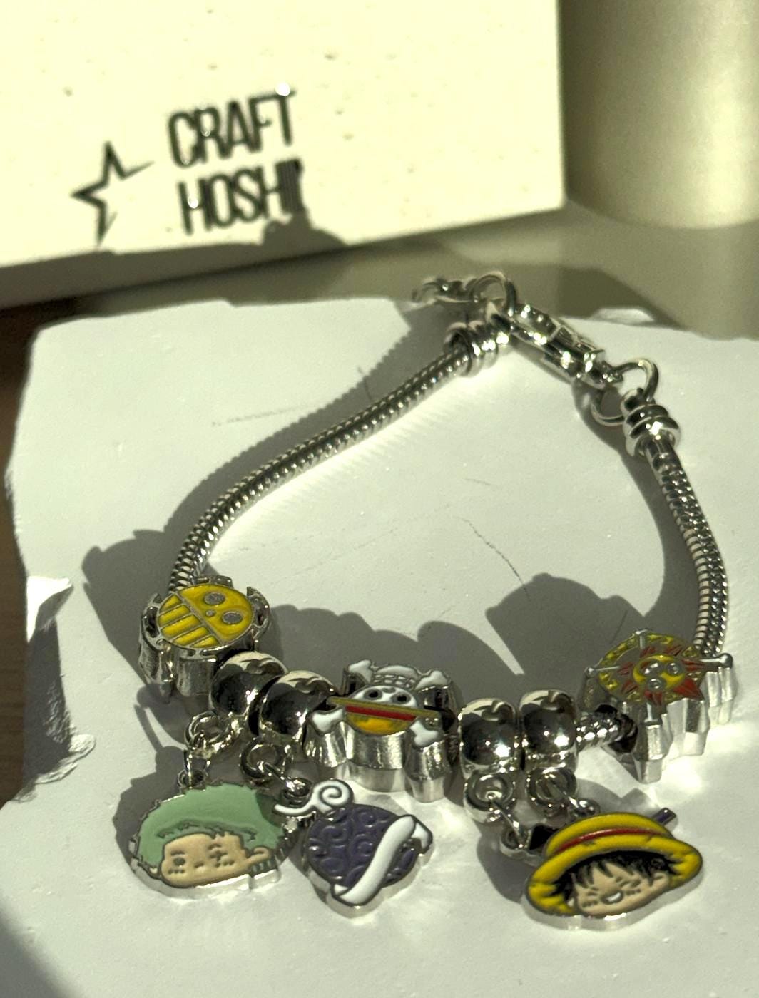 One Piece Inspired Charm Bracelet