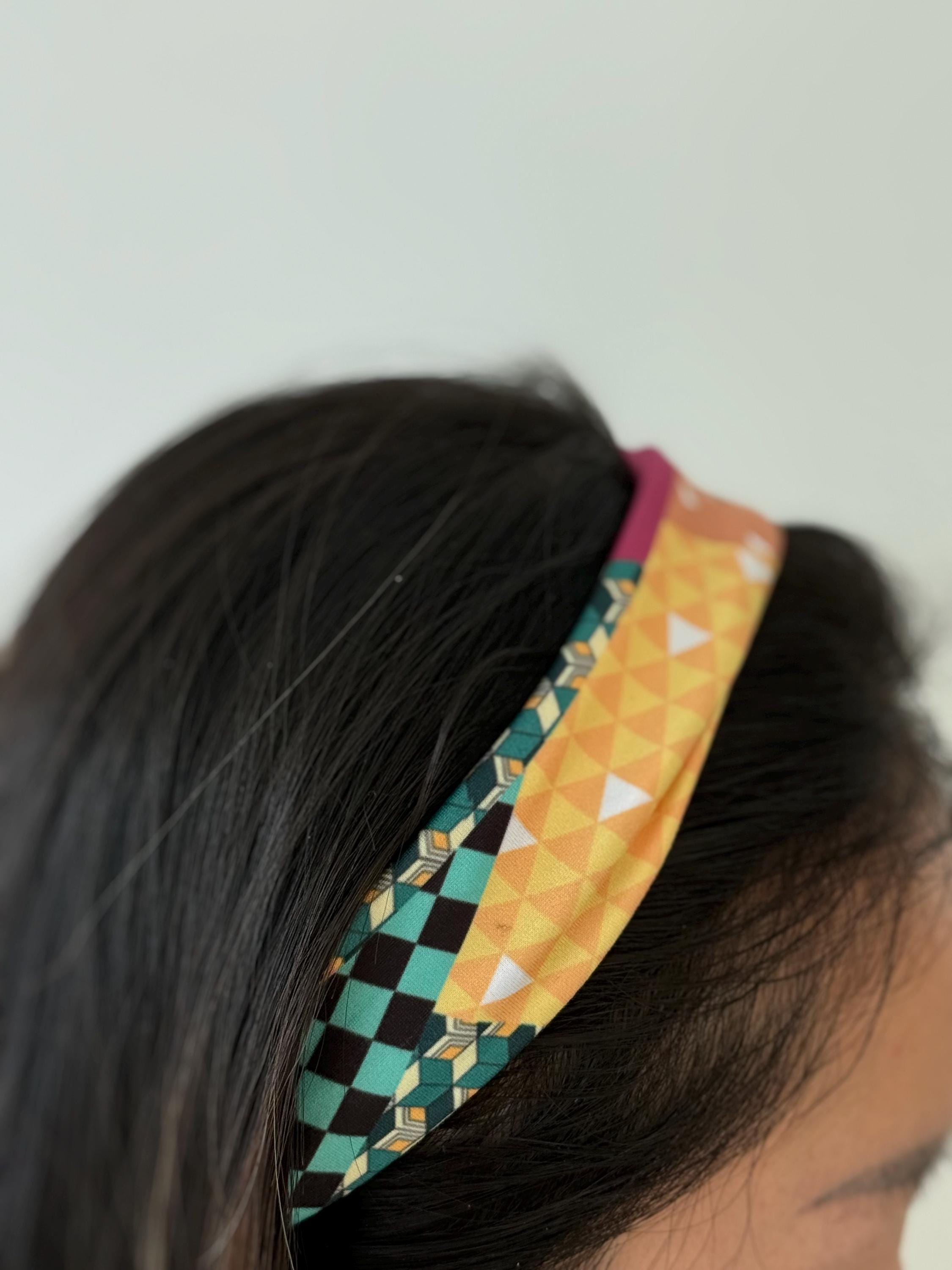 Demon Slayer Headband Set Soft & Hard Headbands