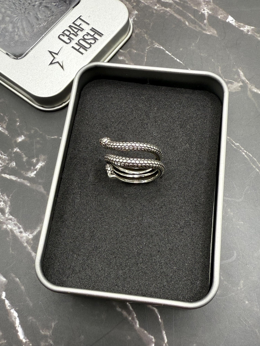 Demon Slayer Obanai Snake Ring