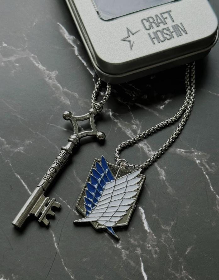 AOT Necklace Freedom wing Necklace