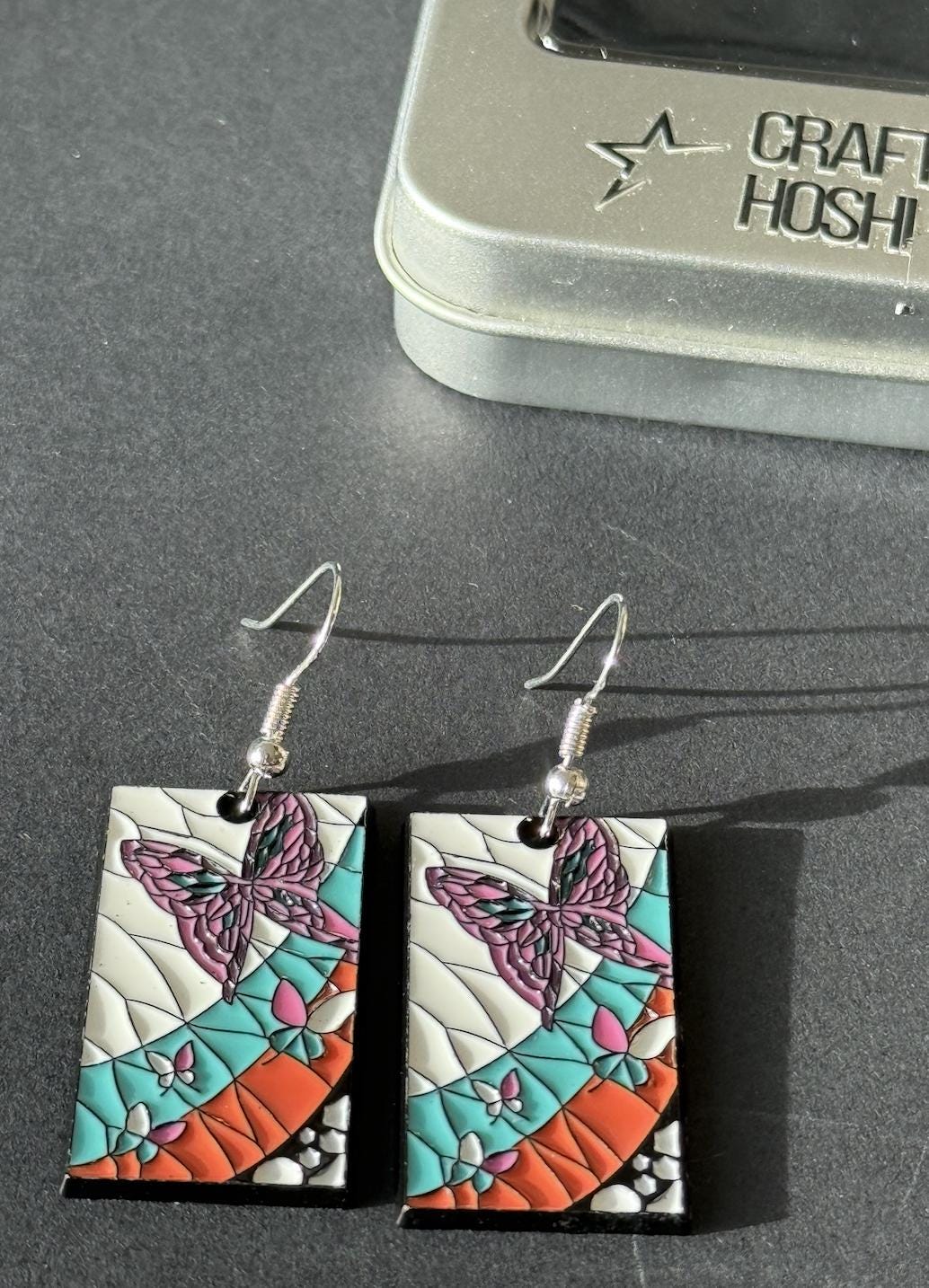 Demon Slayer Pattern Earrings