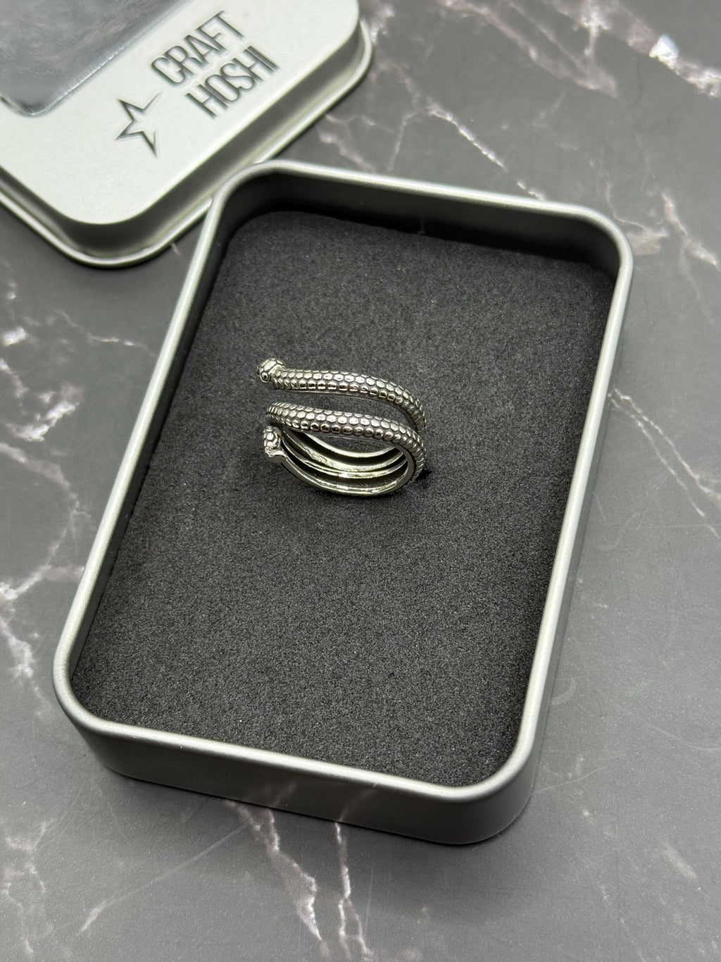 Demon Slayer Obanai Snake Ring