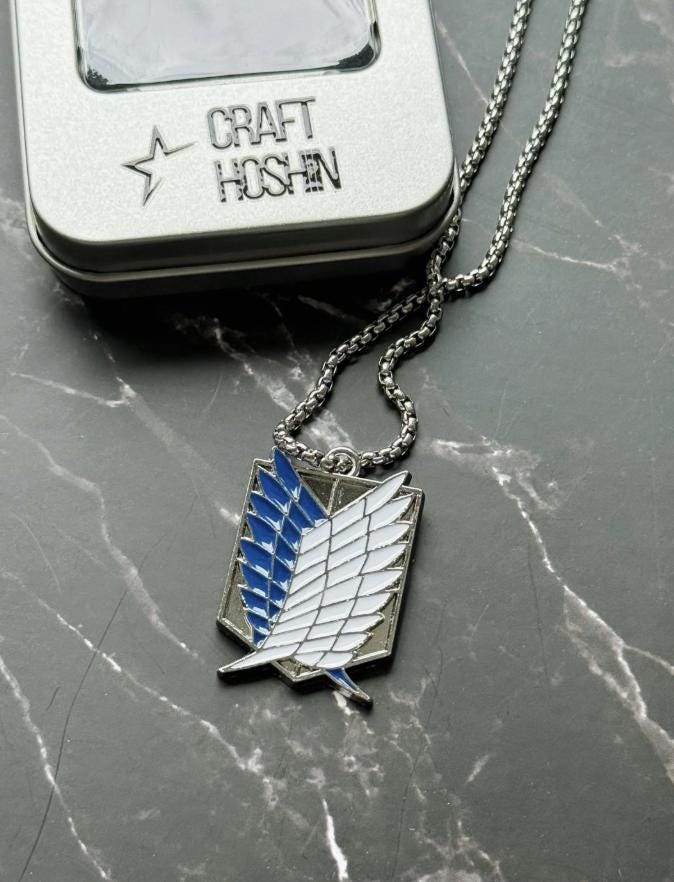 AOT Necklace Freedom wing Necklace