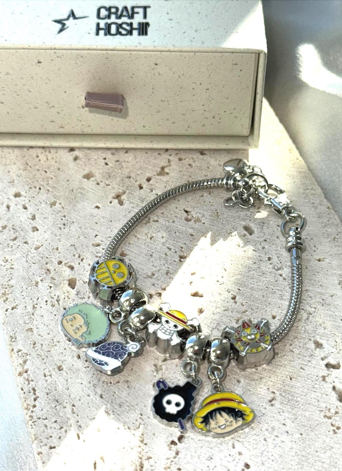 One Piece Inspired Charm Bracelet