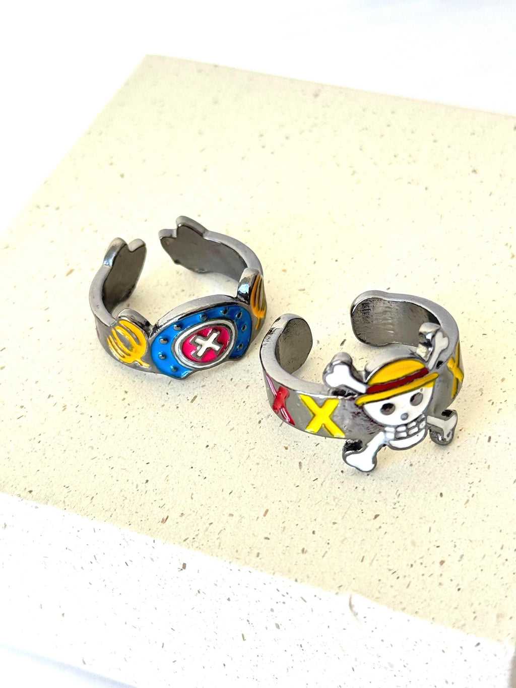 Once Piece Pirate Skull Ring