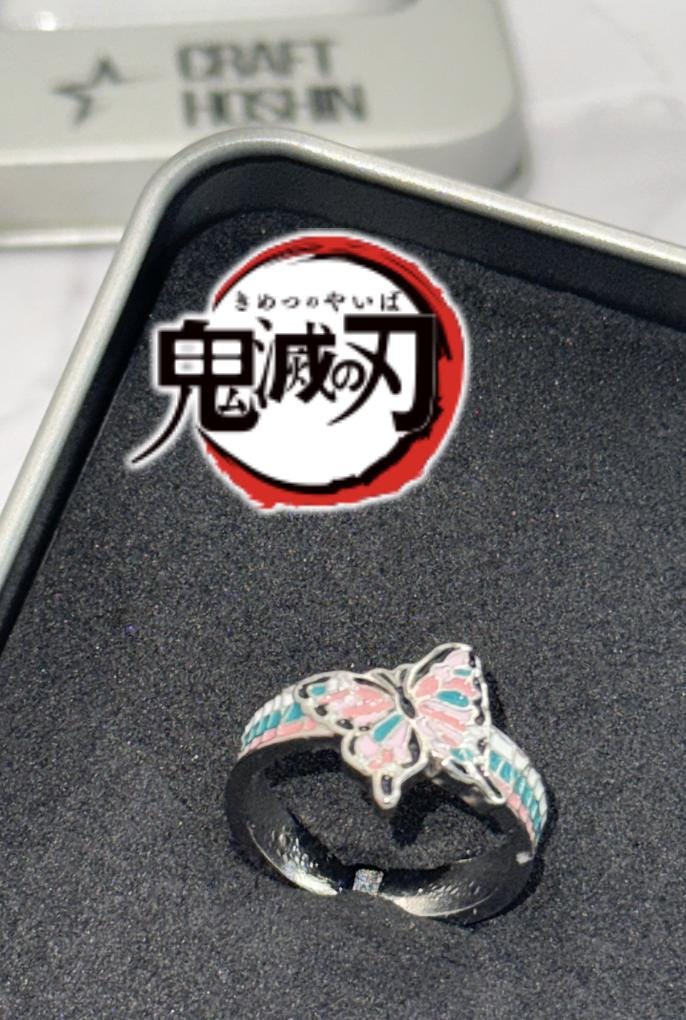 Demon Slayer Inspired Adjustable Rings