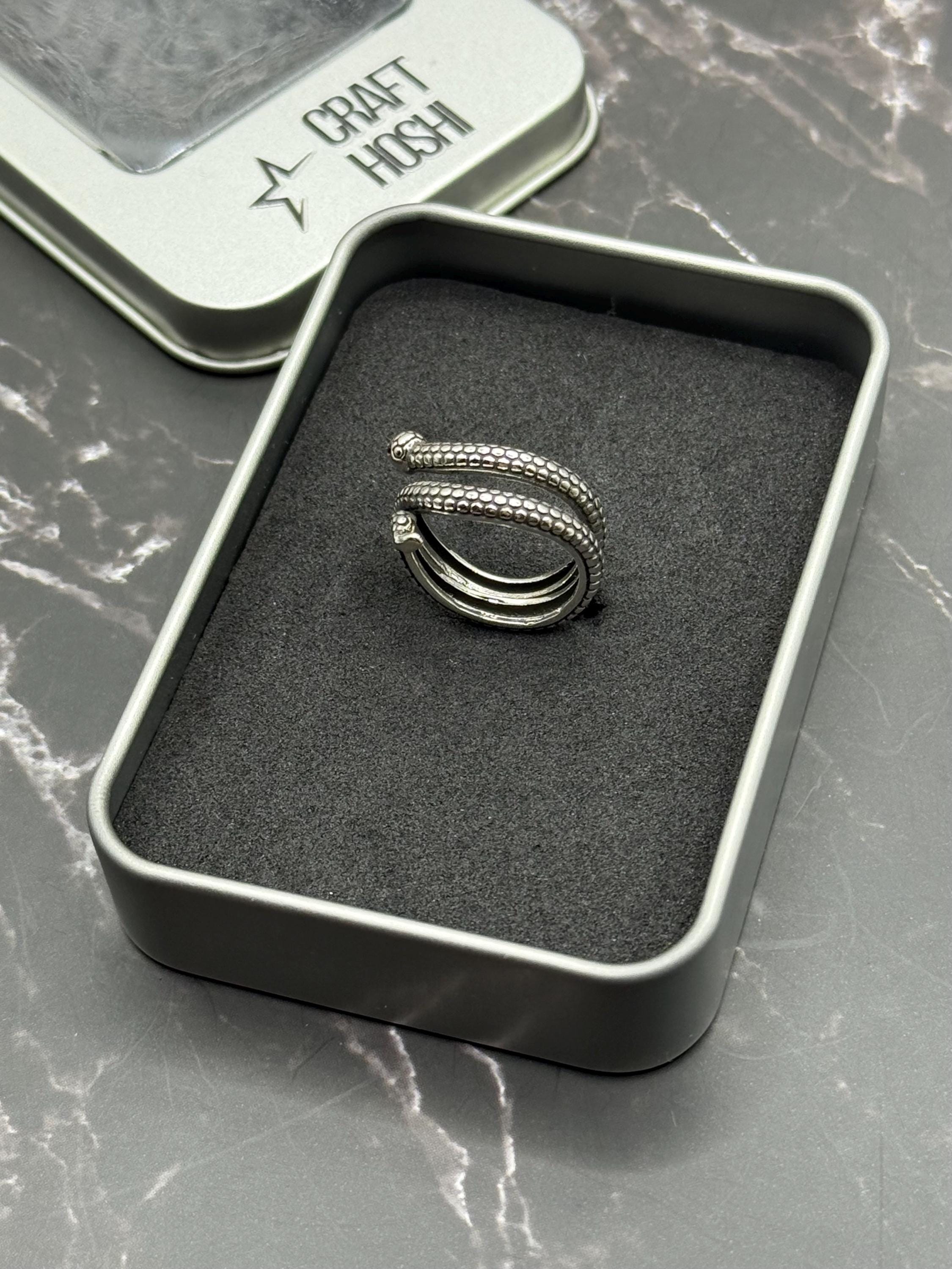 Demon Slayer Obanai Snake Ring
