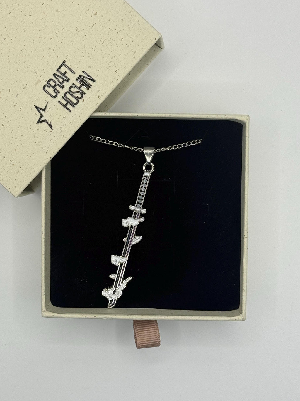 Demon Slayer Necklace Anime Sword Jewelry Gift
