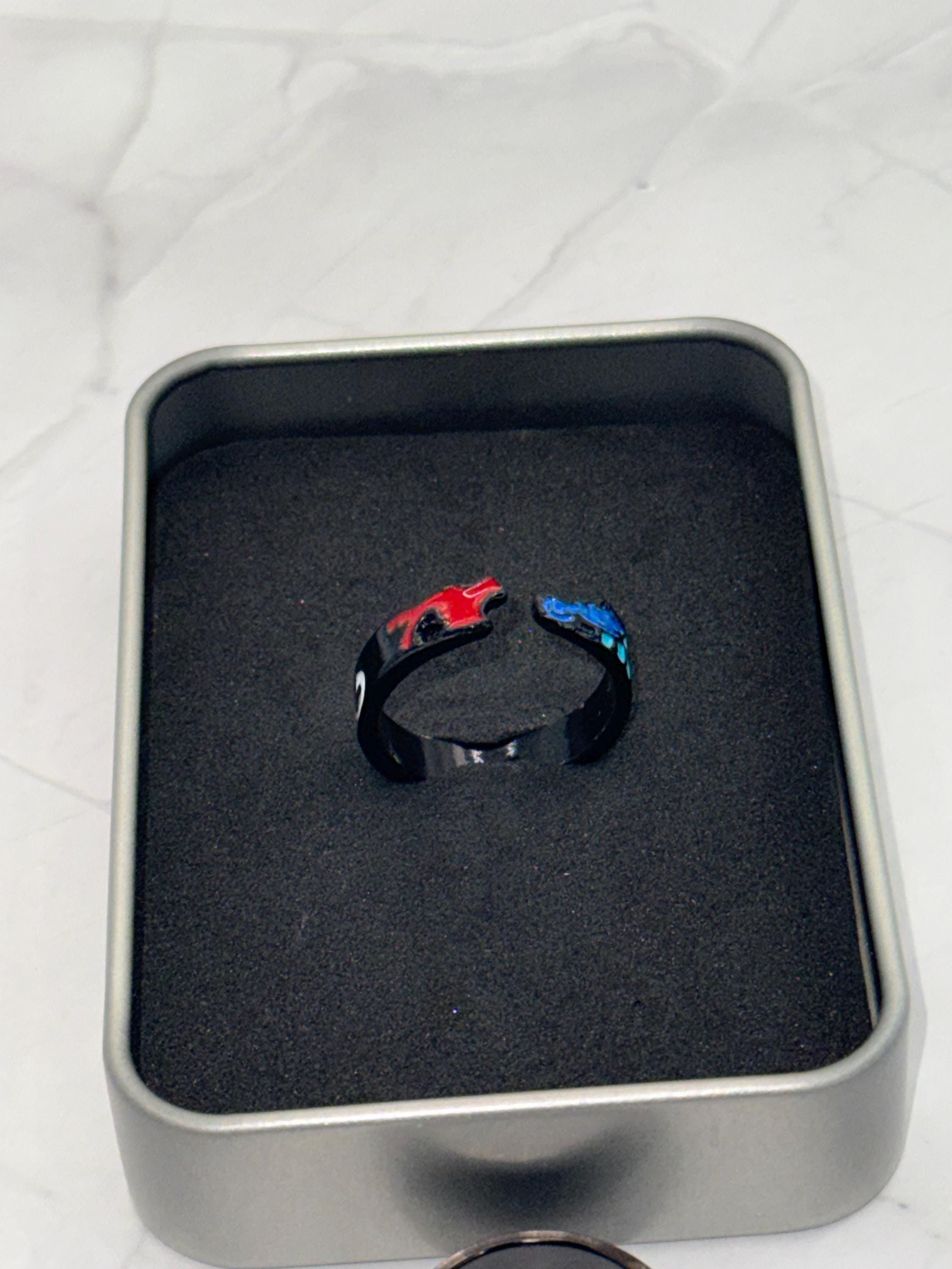 Demon Slayer Inspired Adjustable Rings