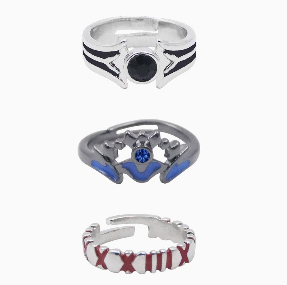 Tokyo Ghoul Inspired Adjustable Ring