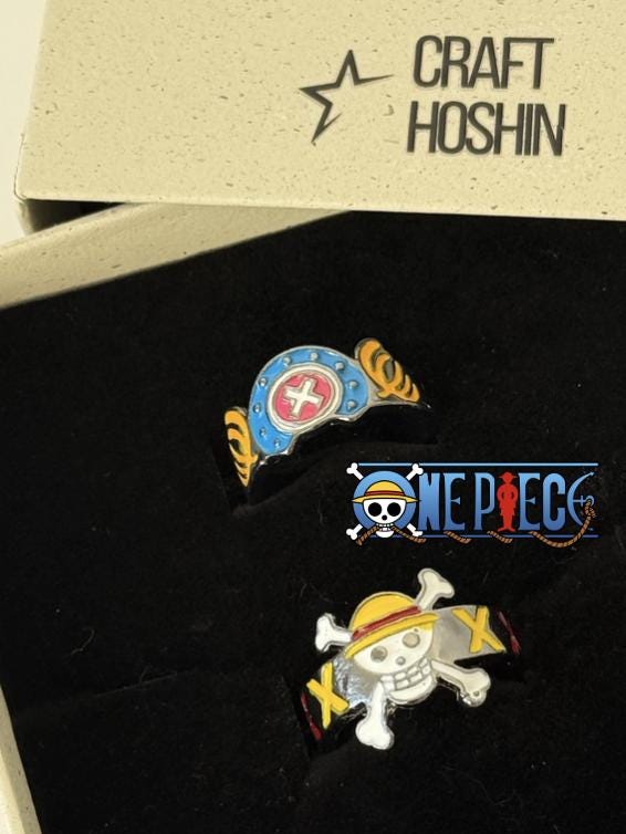 Once Piece Pirate Skull Ring
