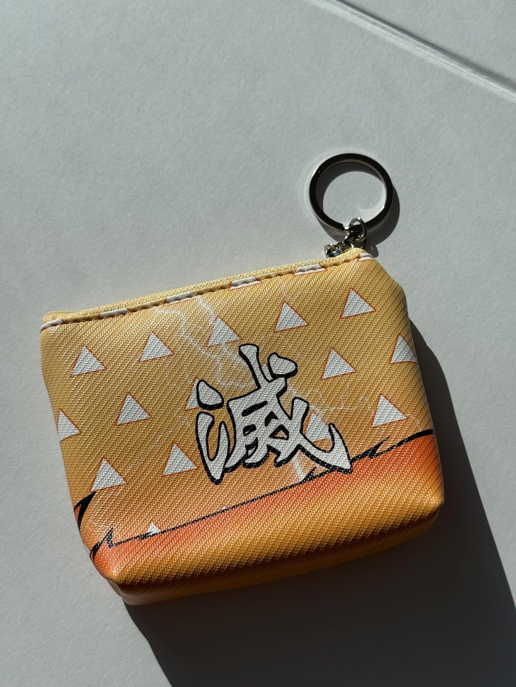 Demon Slayer Vegan Leather Coin Pouch Keychain