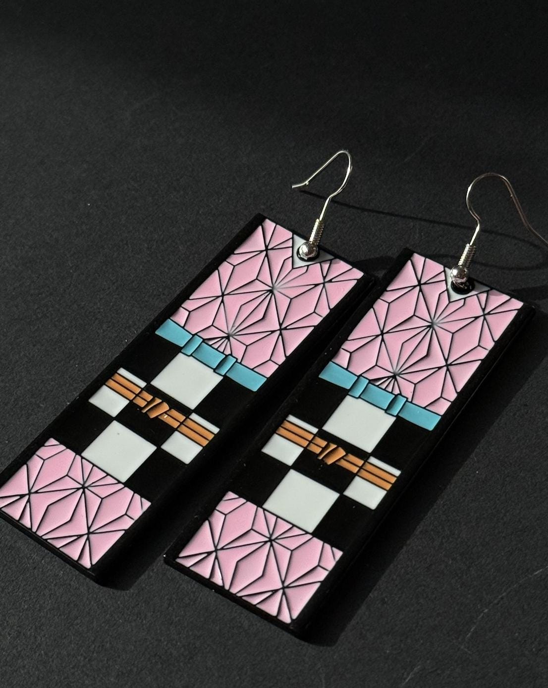 Demon Slayer Earrings Tanjiro & Nezuko Inspired