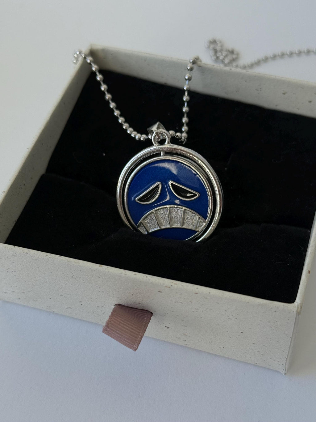 Ace Blue Emblem Necklace One Piece Inspired