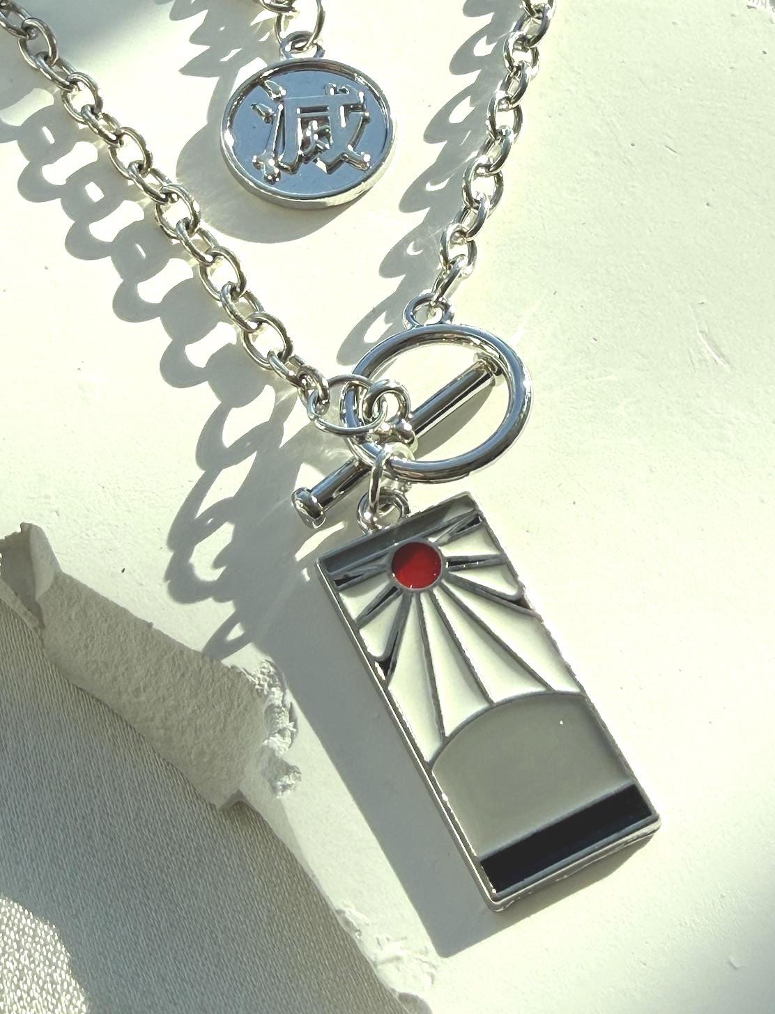 Demon Slayer Rising Sun Necklace