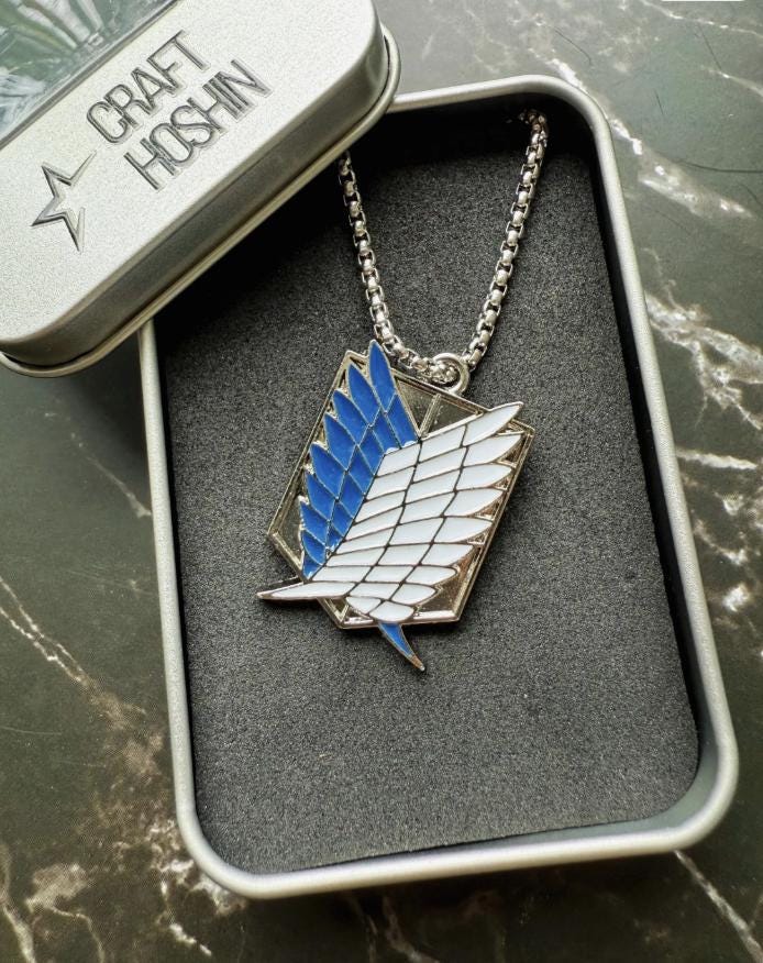 AOT Necklace Freedom wing Necklace
