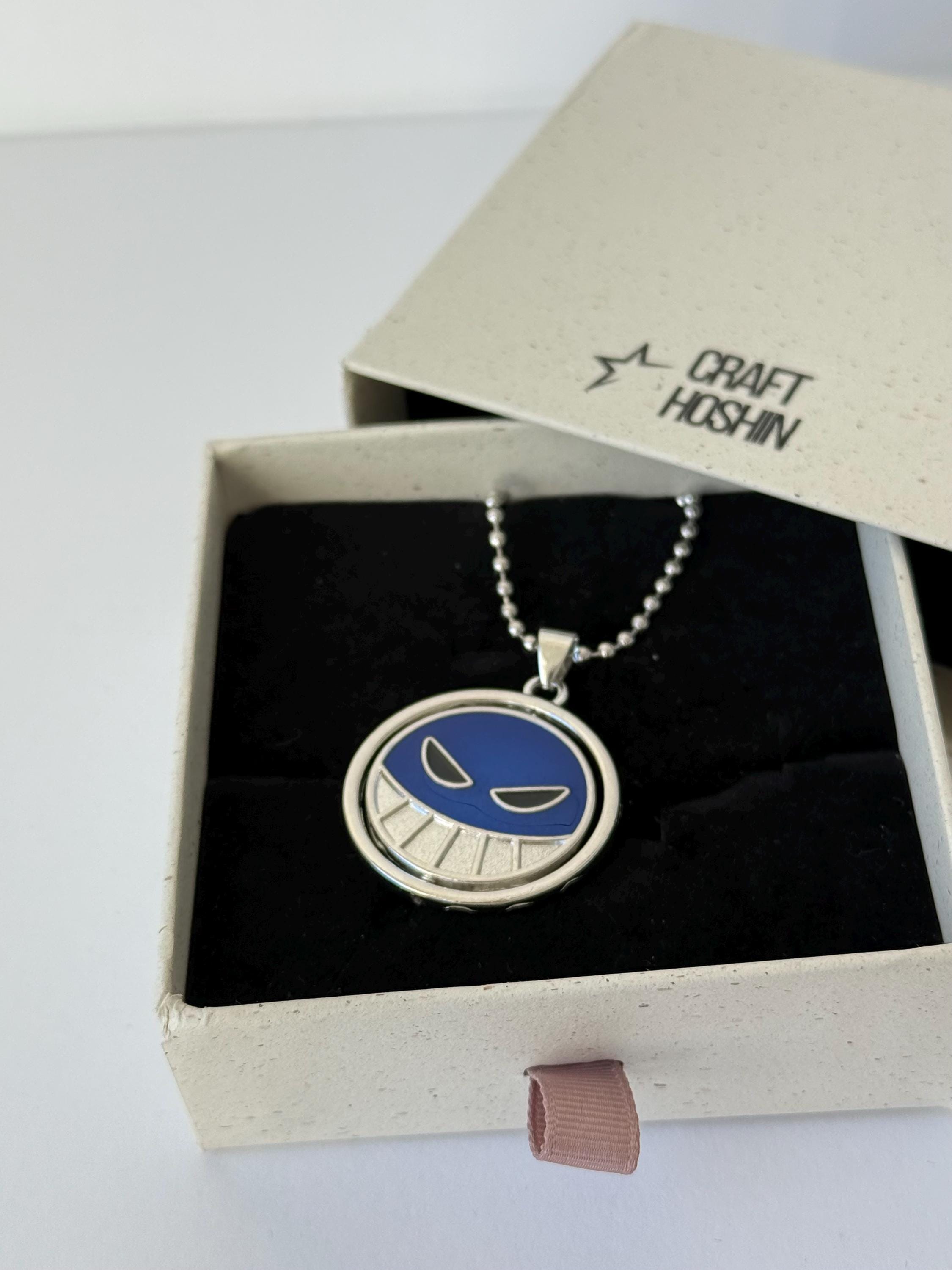Ace Blue Emblem Necklace One Piece Inspired