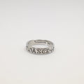 ACE Tribute Ring | One Piece Engraved Ring | Anime Jewelry Gift