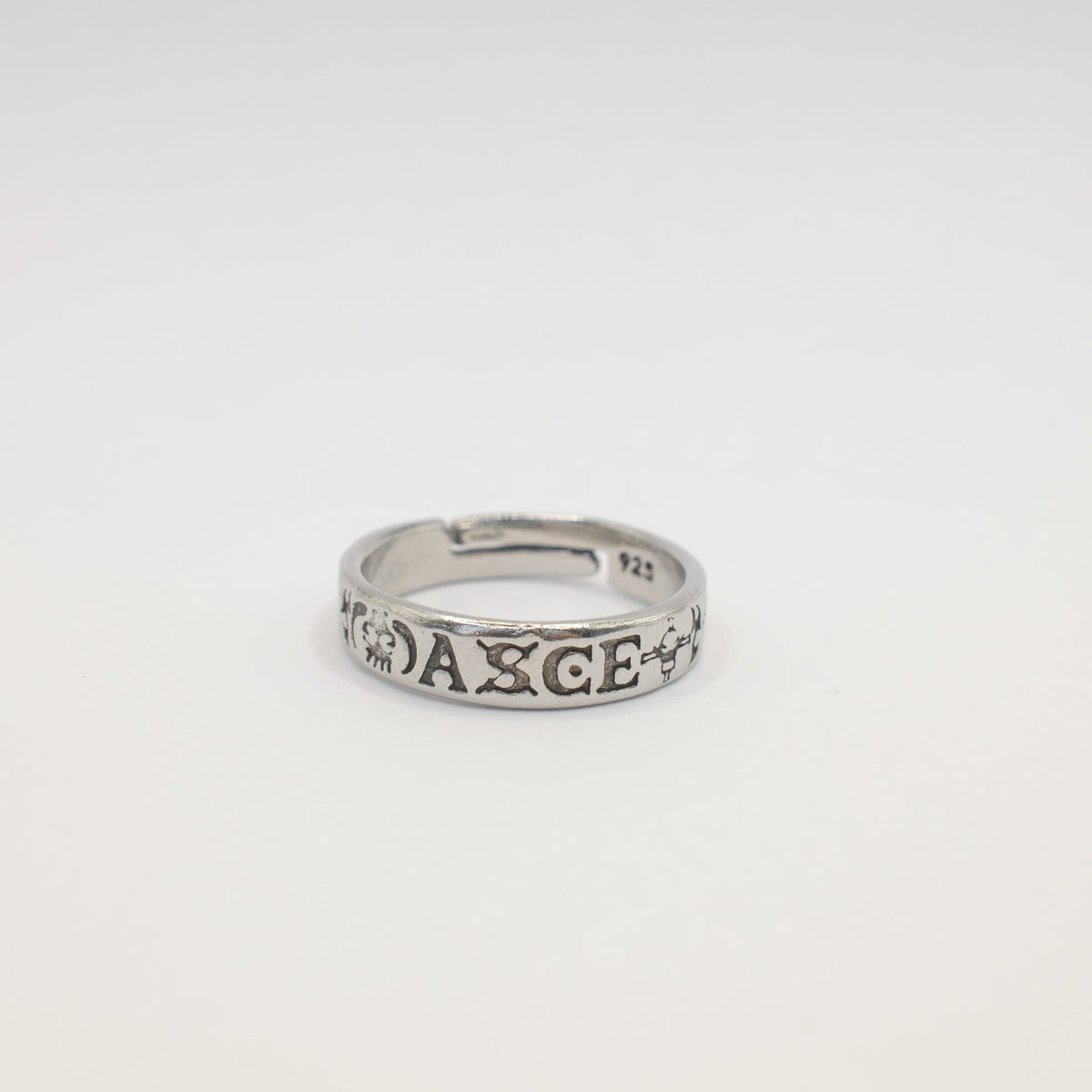 ACE Tribute Ring | One Piece Engraved Ring | Anime Jewelry Gift