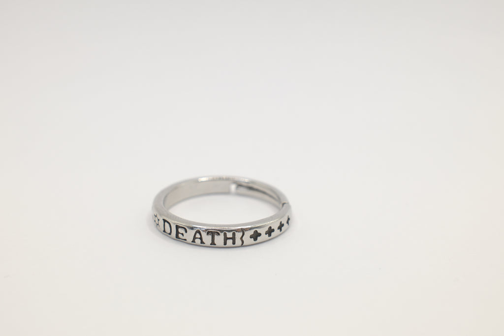 ACE Tribute Ring | One Piece Engraved Ring | Anime Jewelry Gift