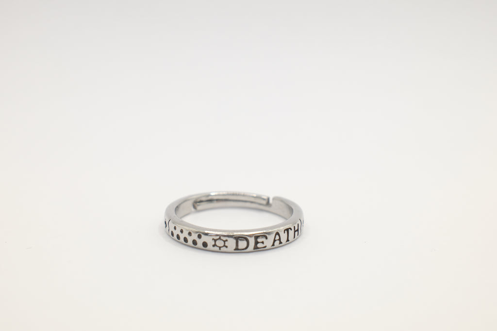 ACE Tribute Ring | One Piece Engraved Ring | Anime Jewelry Gift