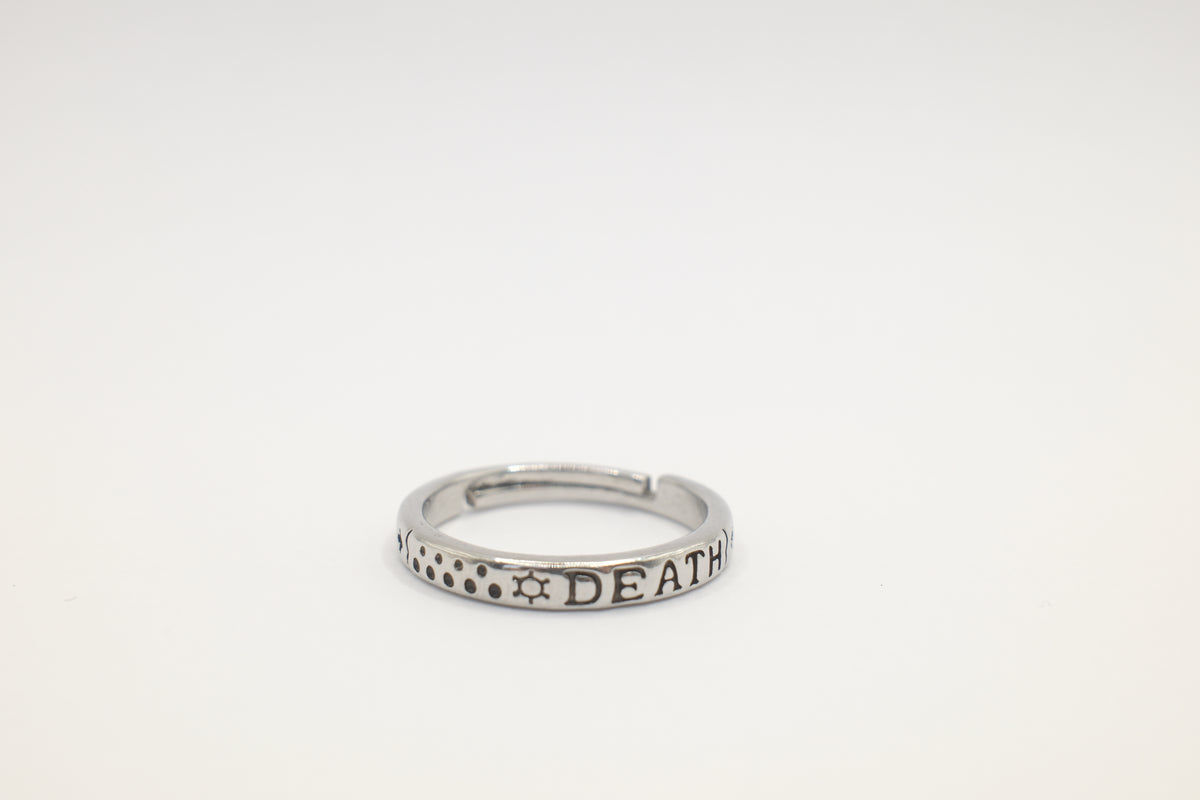 ACE Tribute Ring | One Piece Engraved Ring | Anime Jewelry Gift