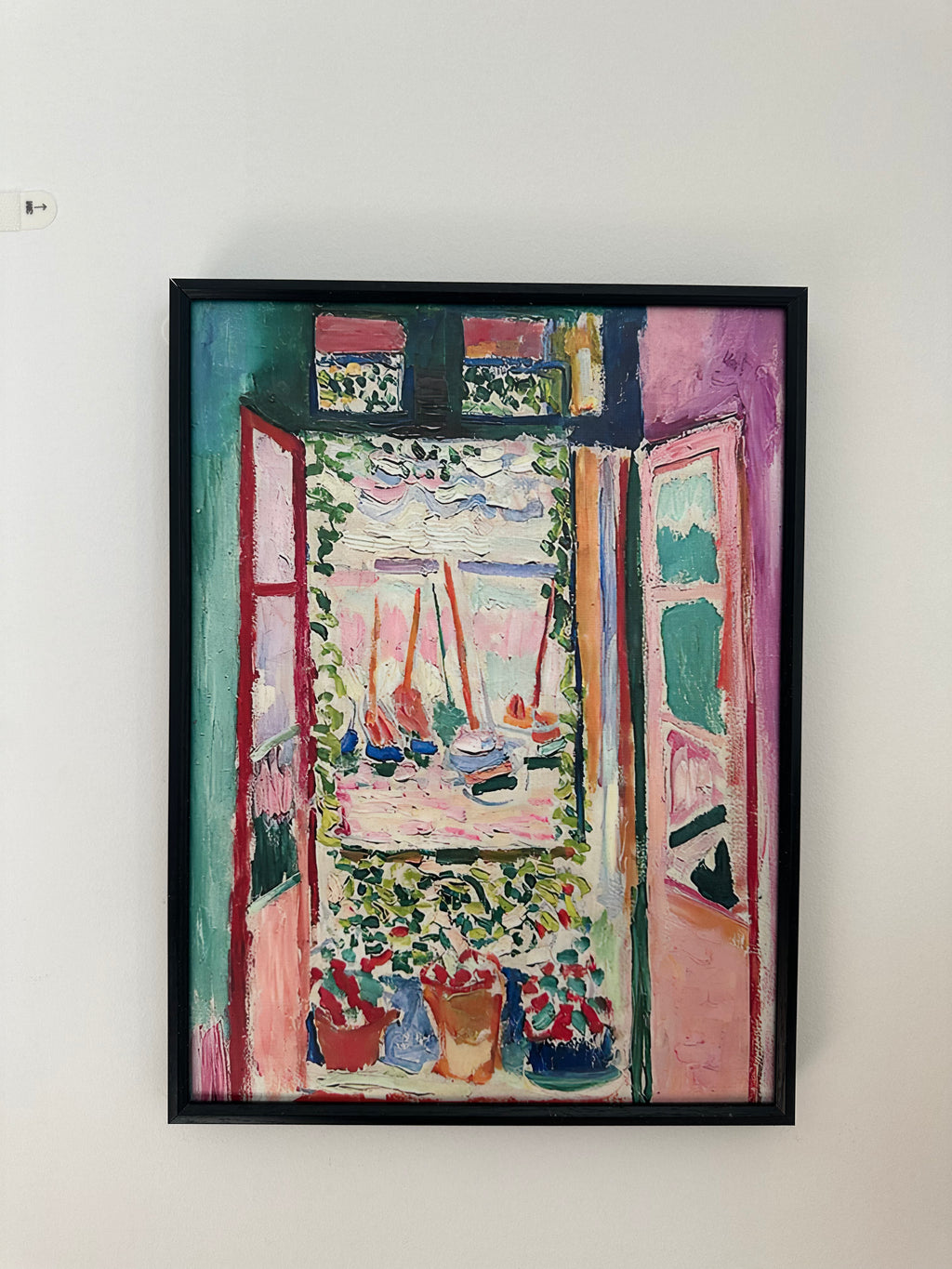 Textured Art, Open Window, Collioure, 1905 by Henri Matisse