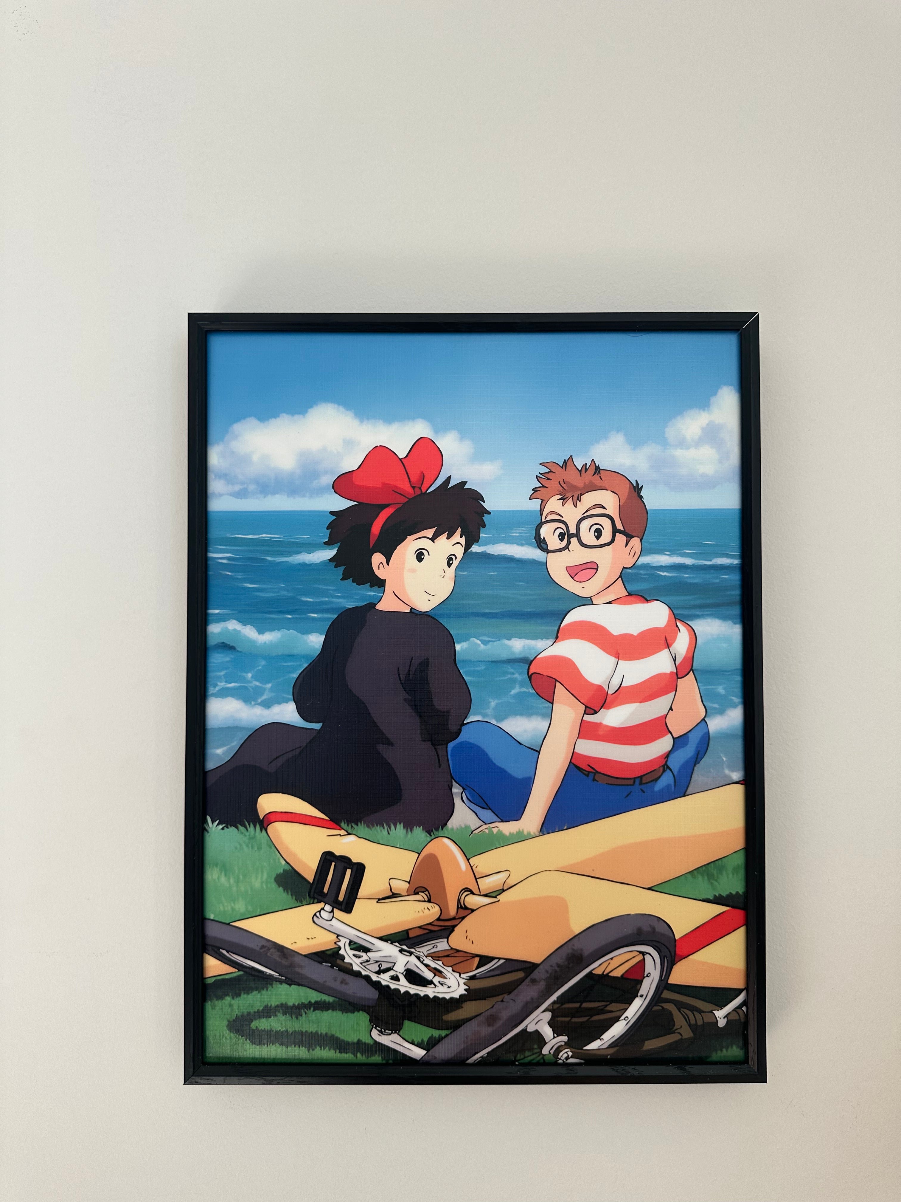 Studio Ghibli "Kiki's Delivery Service" Textured Art