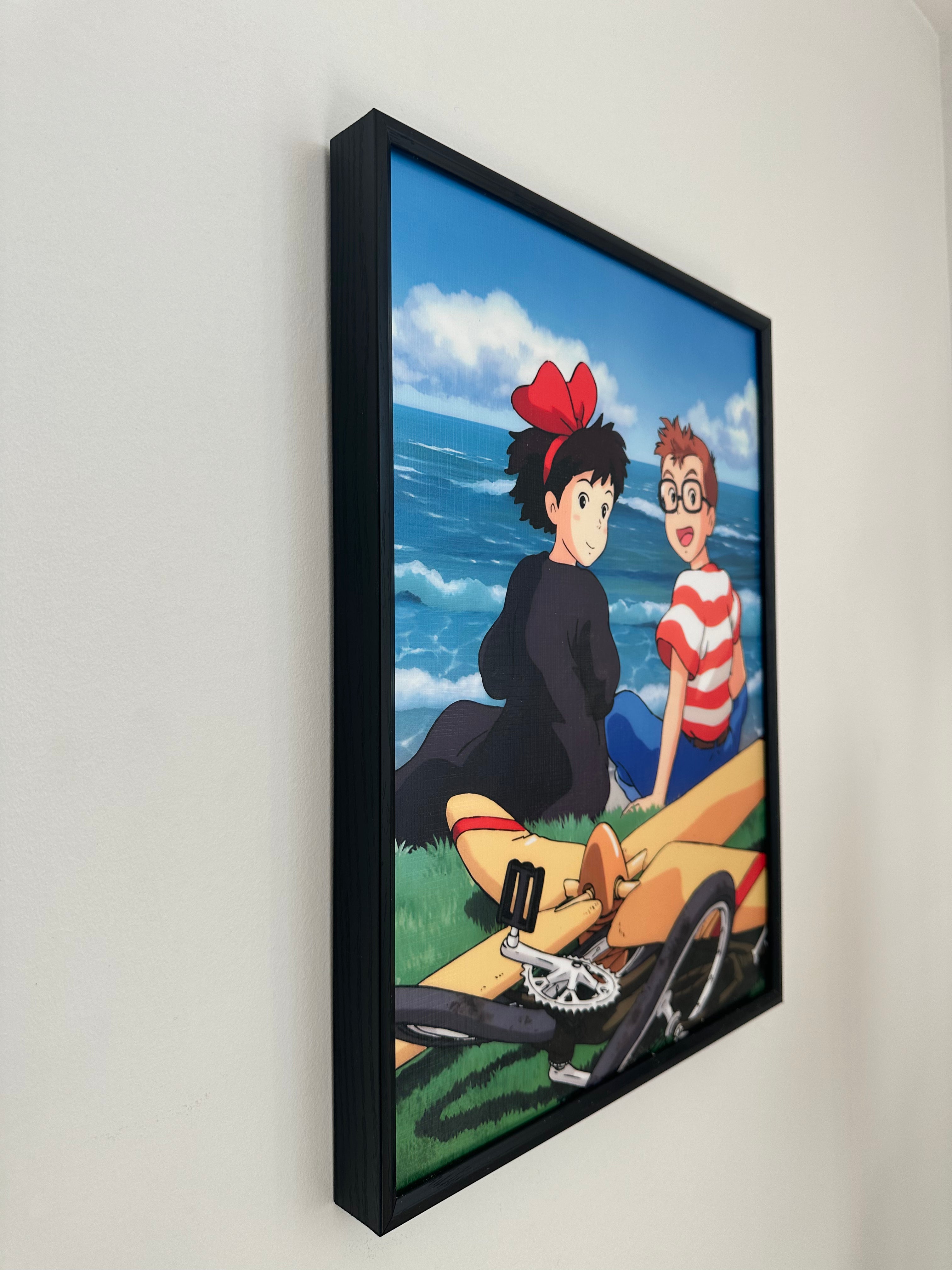 Studio Ghibli "Kiki's Delivery Service" Textured Art