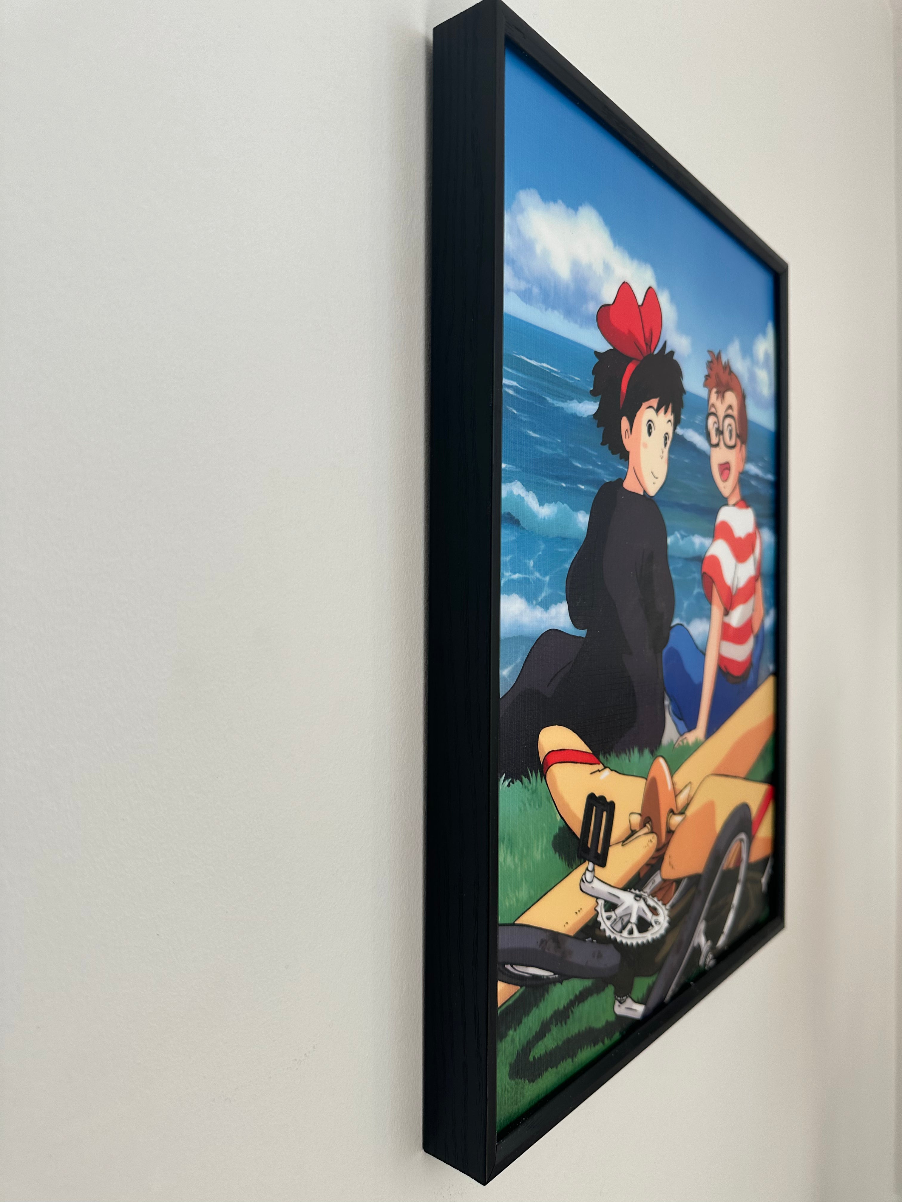 Studio Ghibli "Kiki's Delivery Service" Textured Art