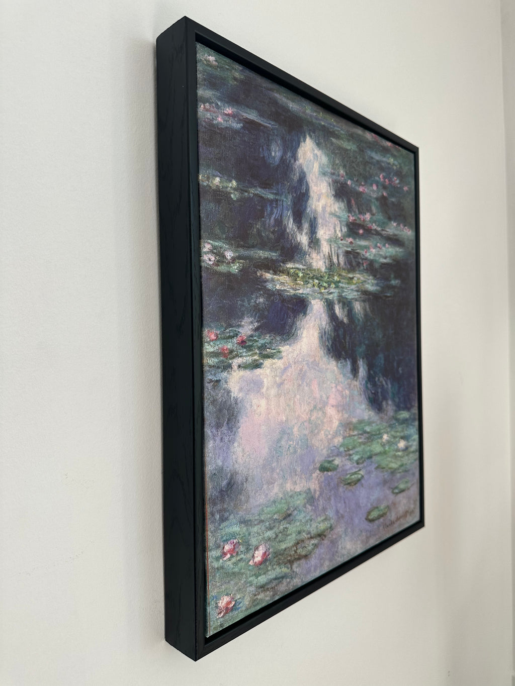 Cluade Monet "Water Lilies" Textured Art Print