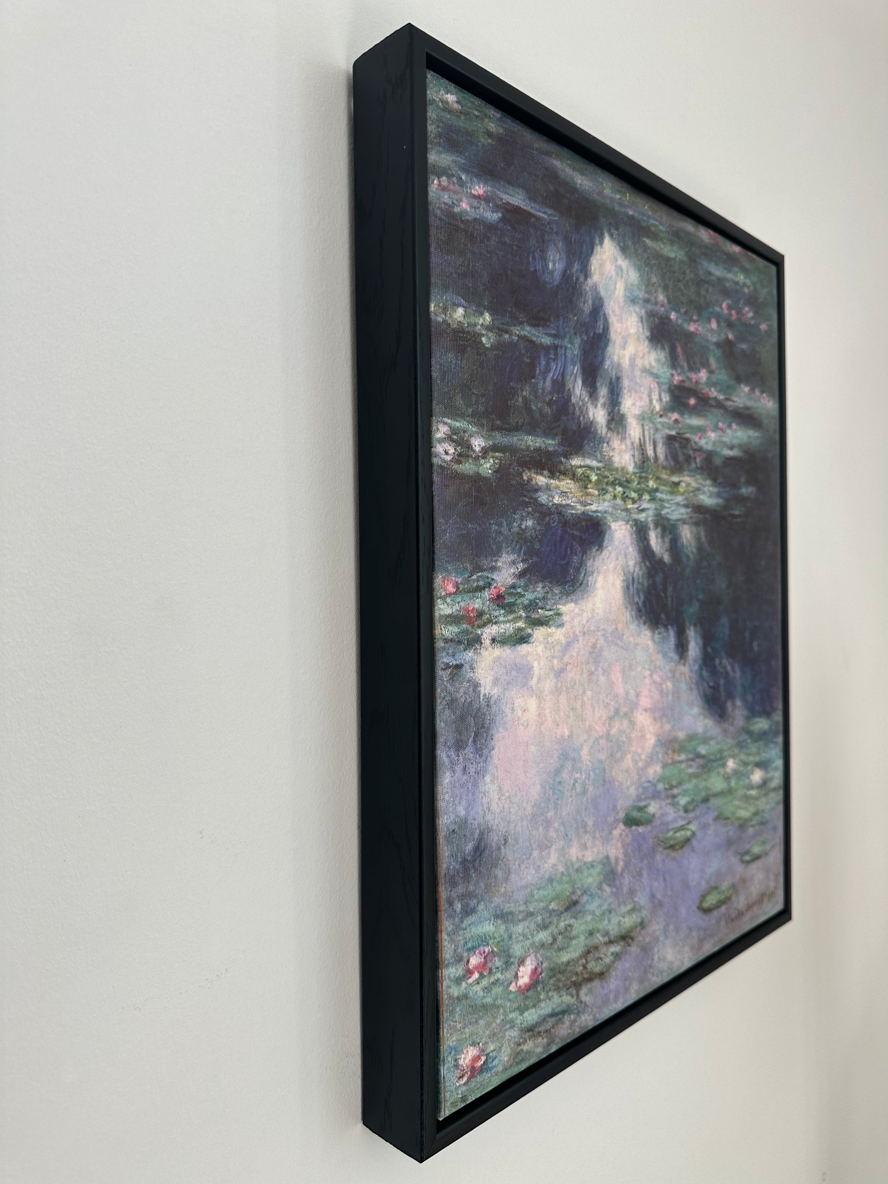 Cluade Monet "Water Lilies" Textured Art Print