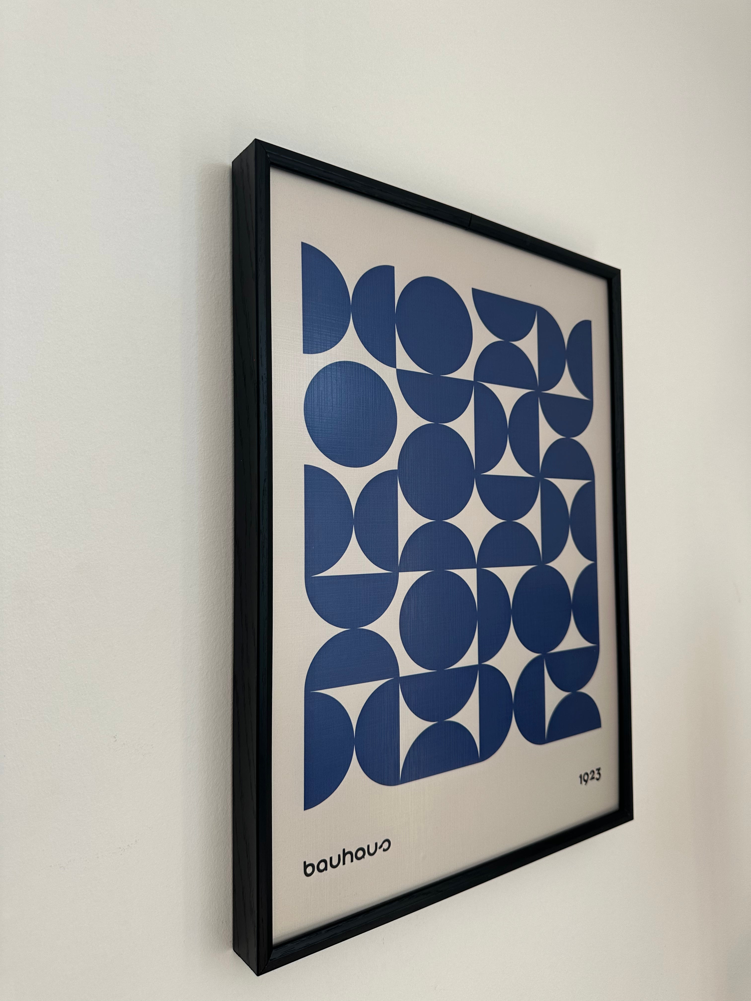 Bauhaus Mid-Century Modern Geometric Art Print