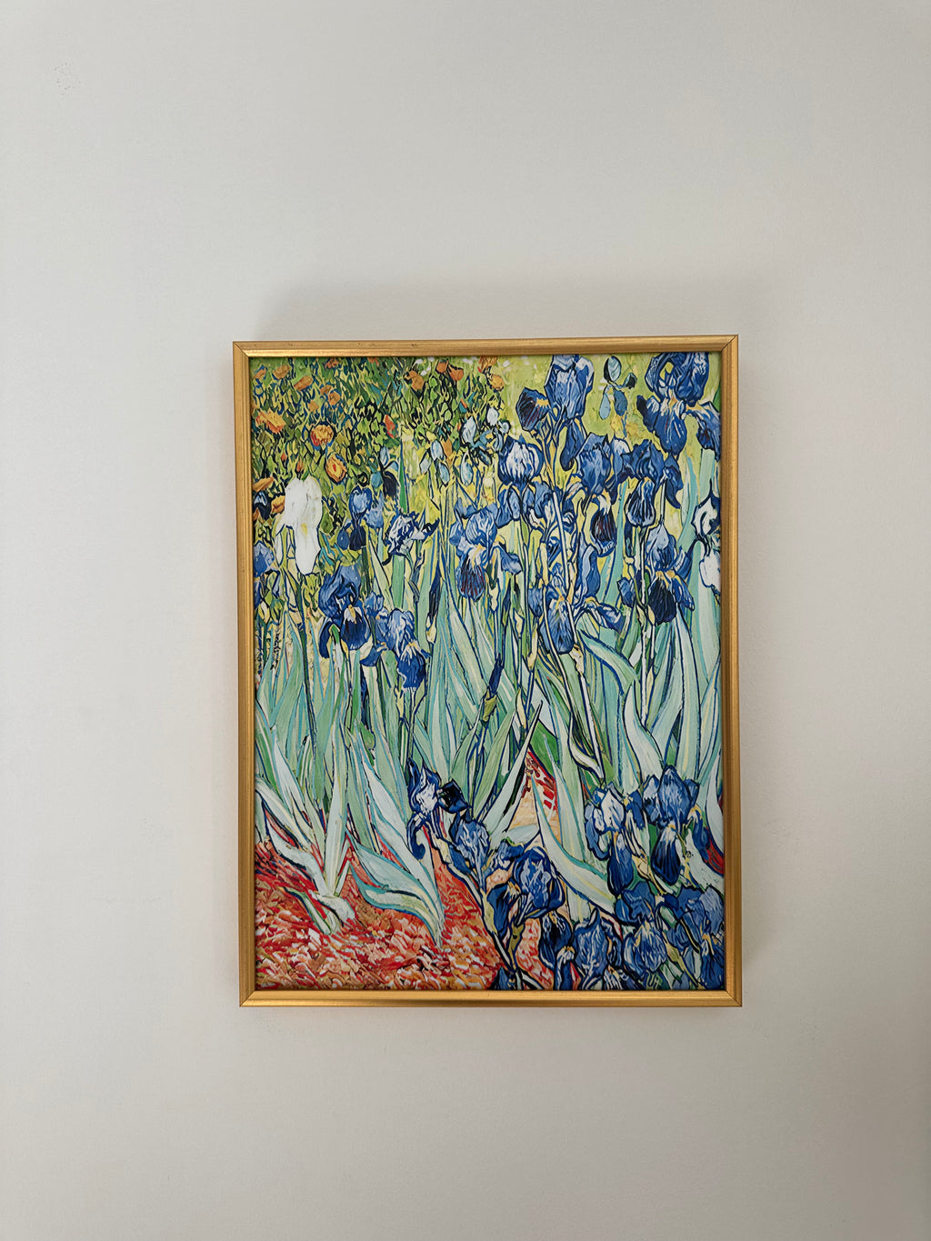 Van Gogh "Irises" Textured Art Print