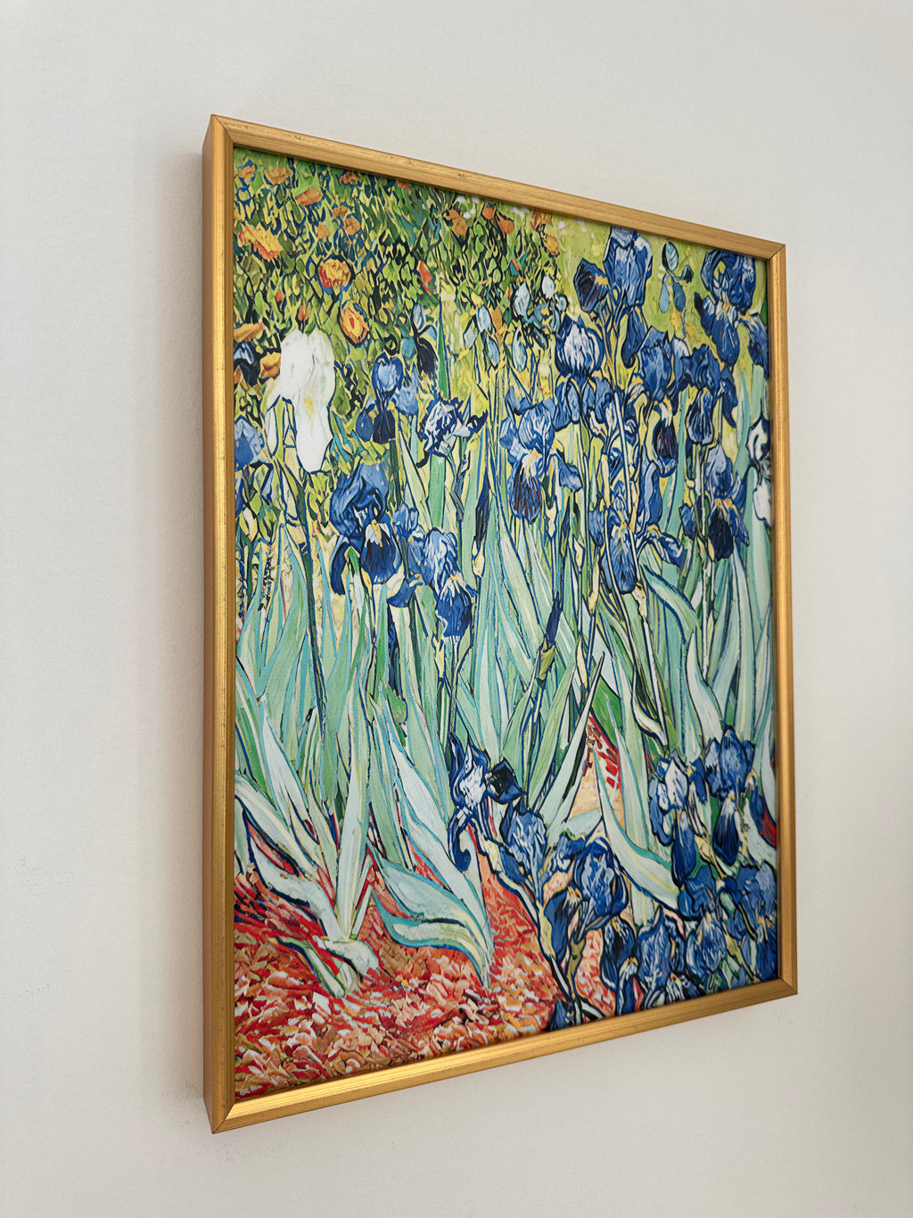 Van Gogh "Irises" Textured Art Print