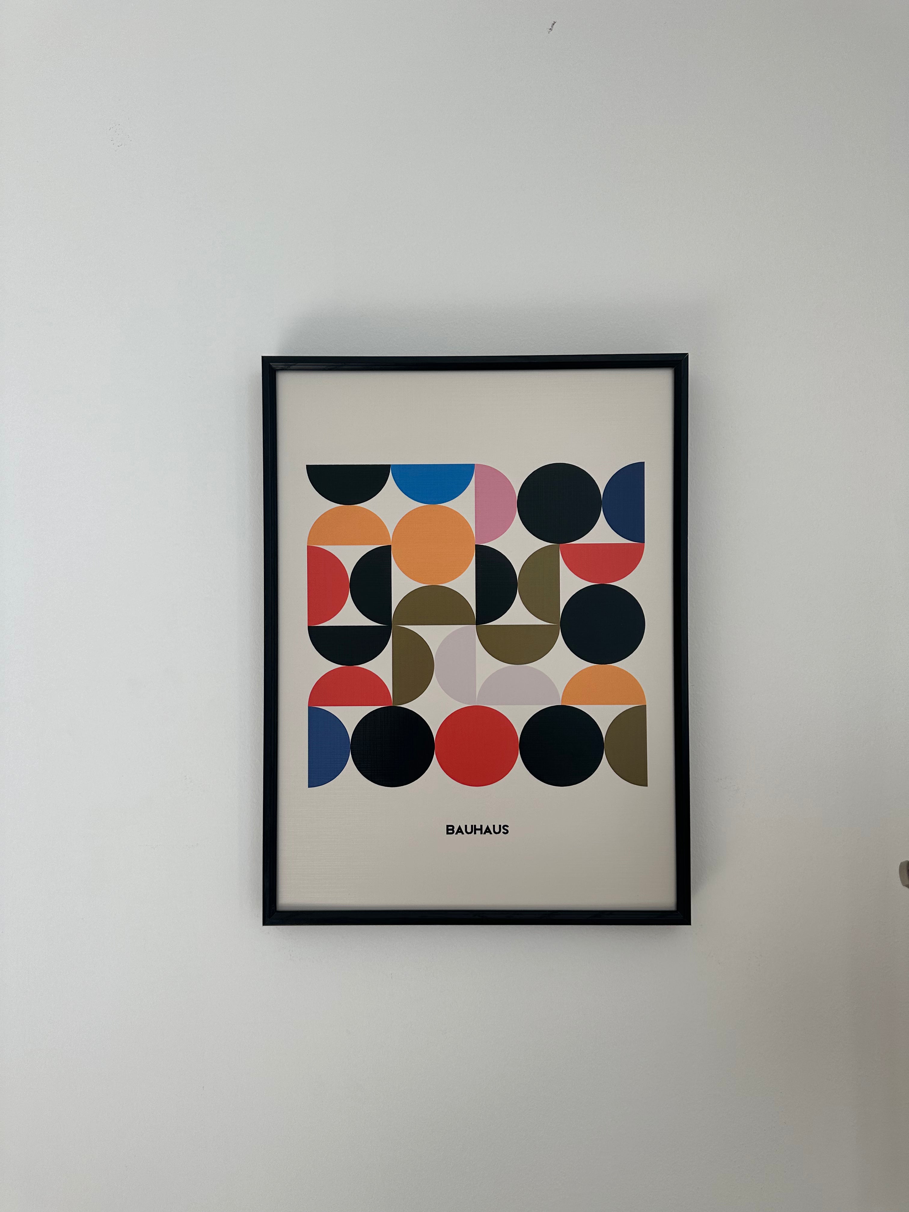 Bauhaus Geometric Multi Color