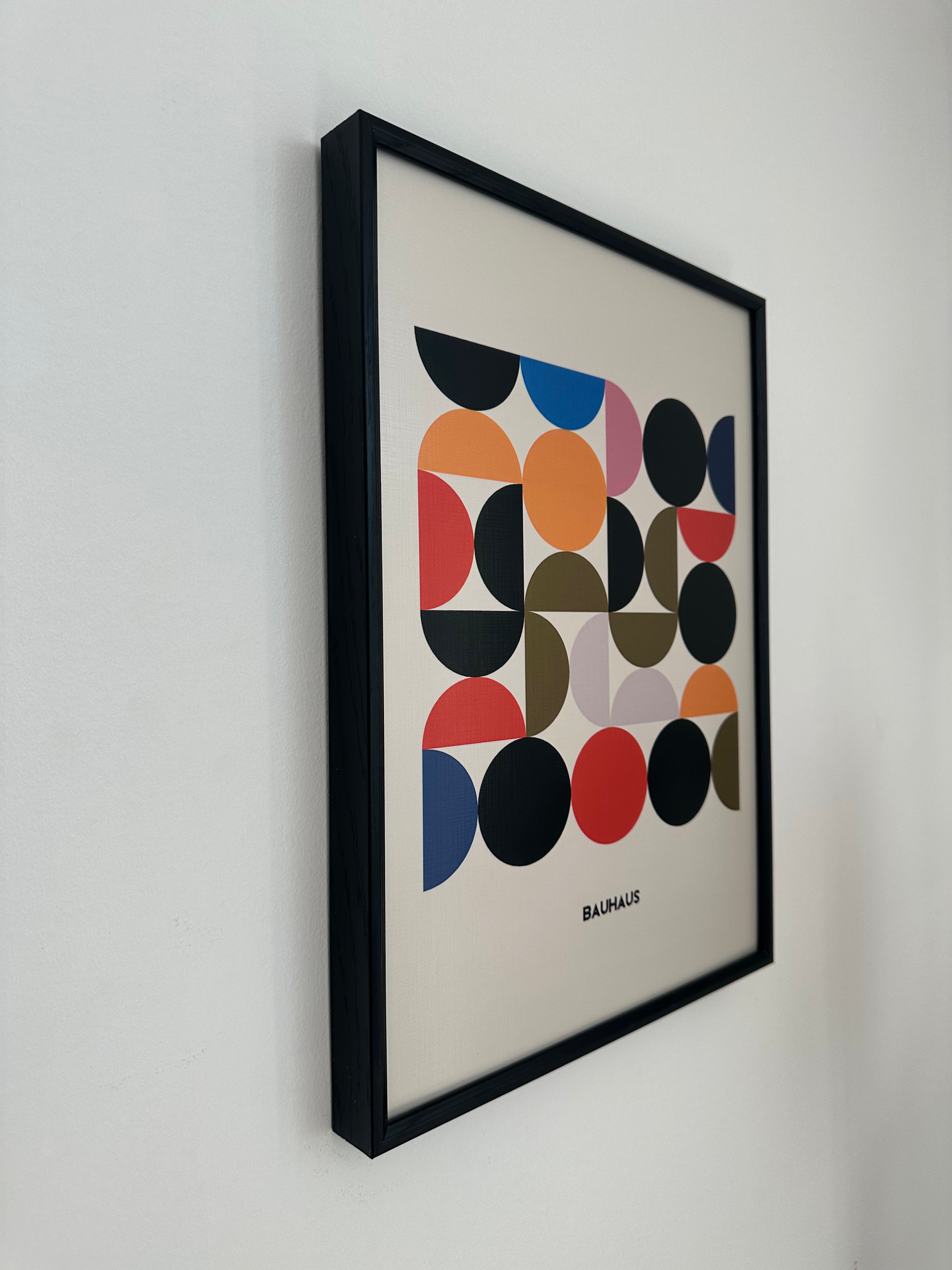 Bauhaus Geometric Multi Color