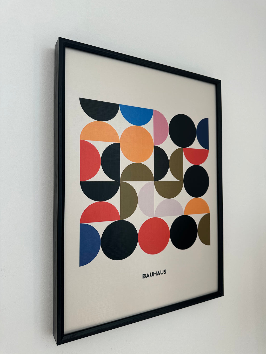Bauhaus Geometric Multi Color