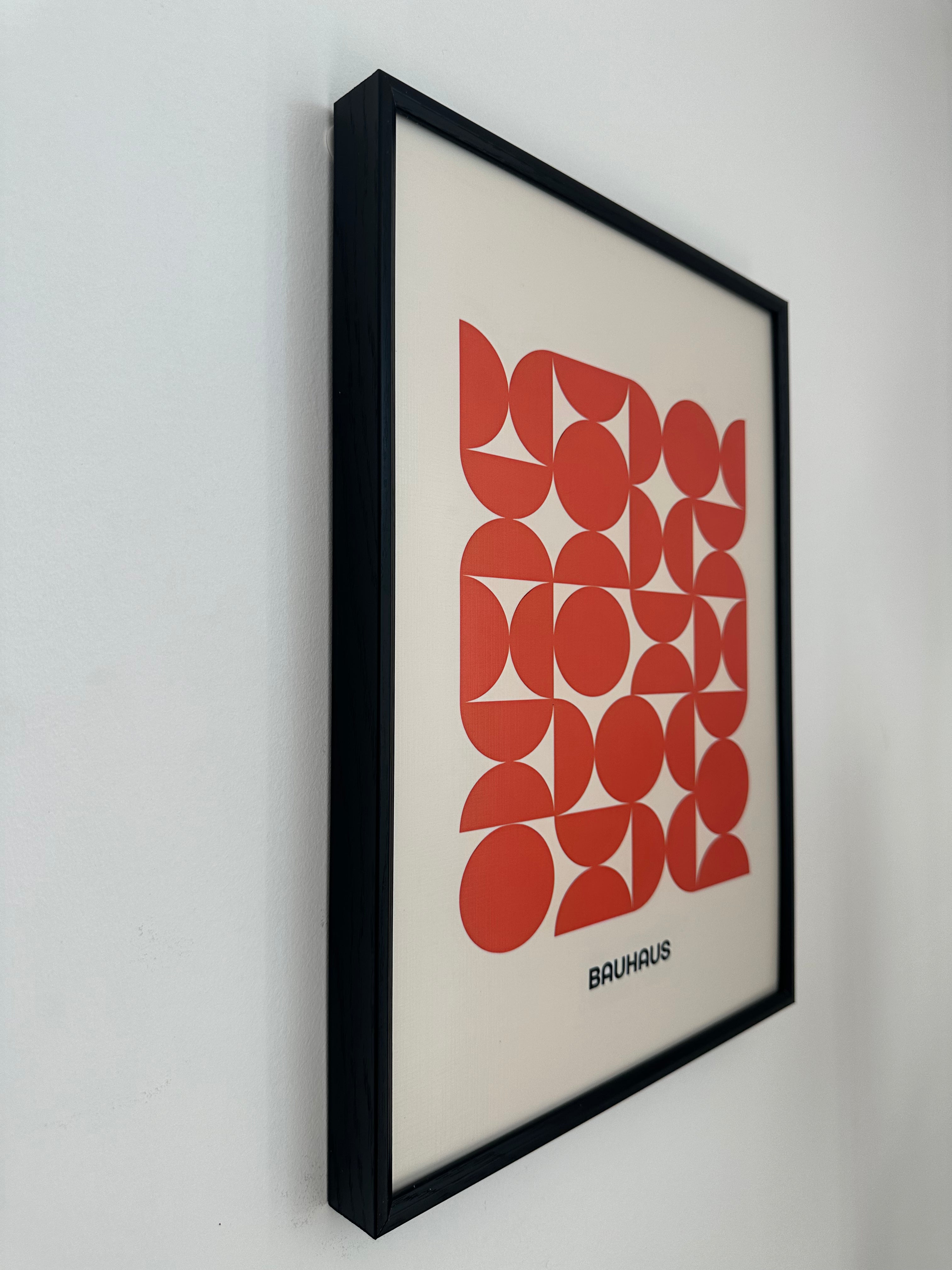 Bauhaus Mid-Century Modern Geometric Art Print