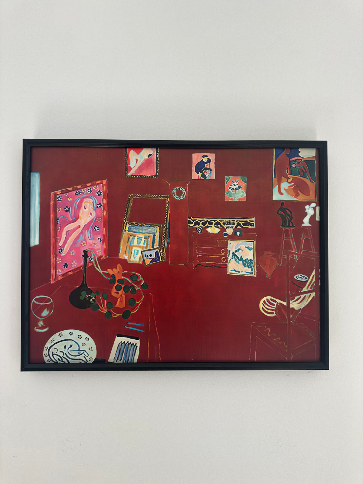 The Red Studio (L'Atelier Rouge) by Henri Matisse