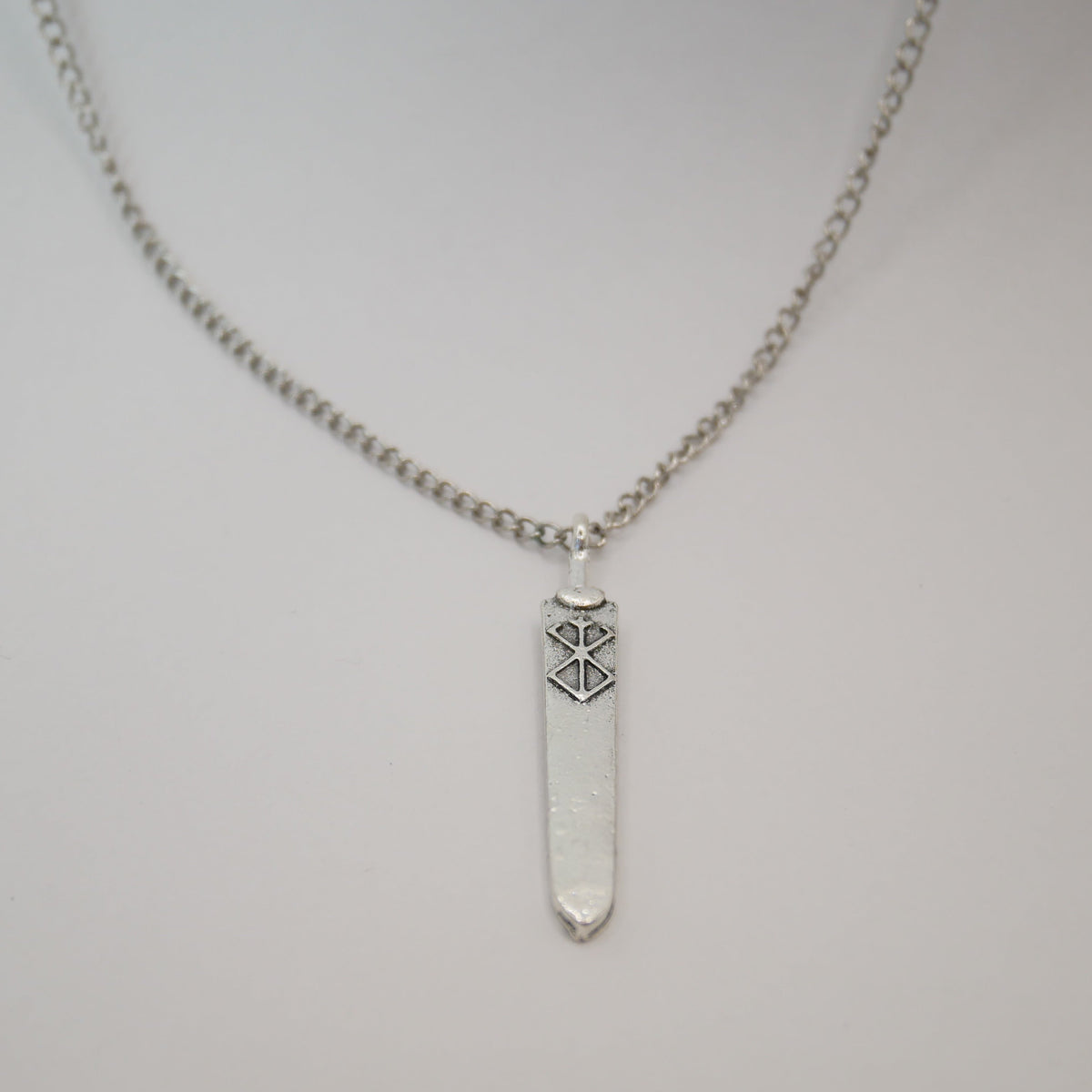 Jujutsu Kaisen (JJK) Engraved Sword Pendant Necklace | Anime Jewelry