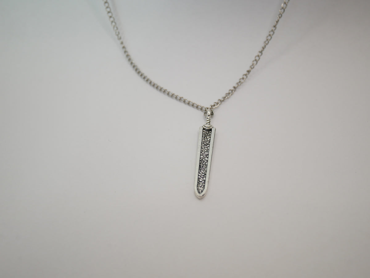 Jujutsu Kaisen (JJK) Engraved Sword Pendant Necklace | Anime Jewelry