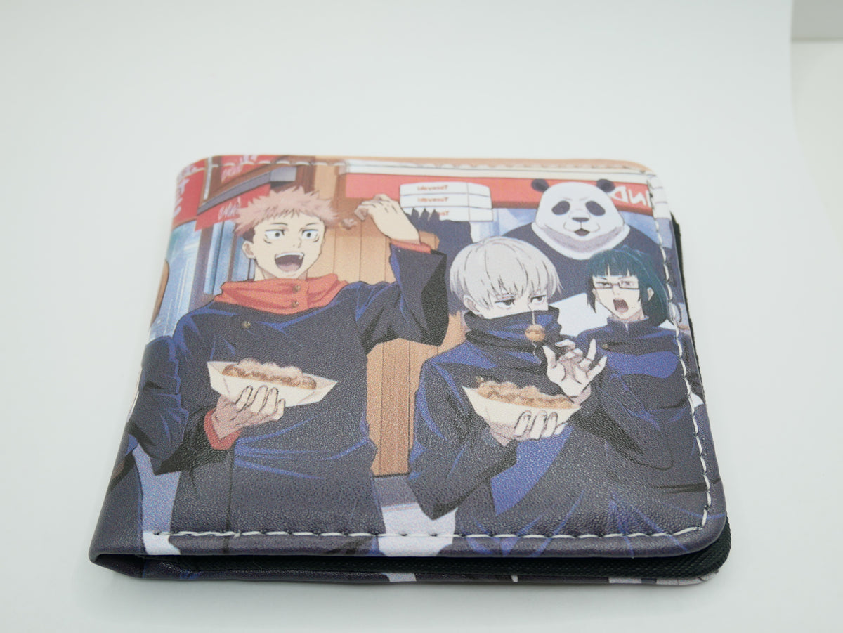 Jujutsu Kaisen Anime Bifold Wallet | Gojo Satoru & Yuji Itadori | JJK Merchandise